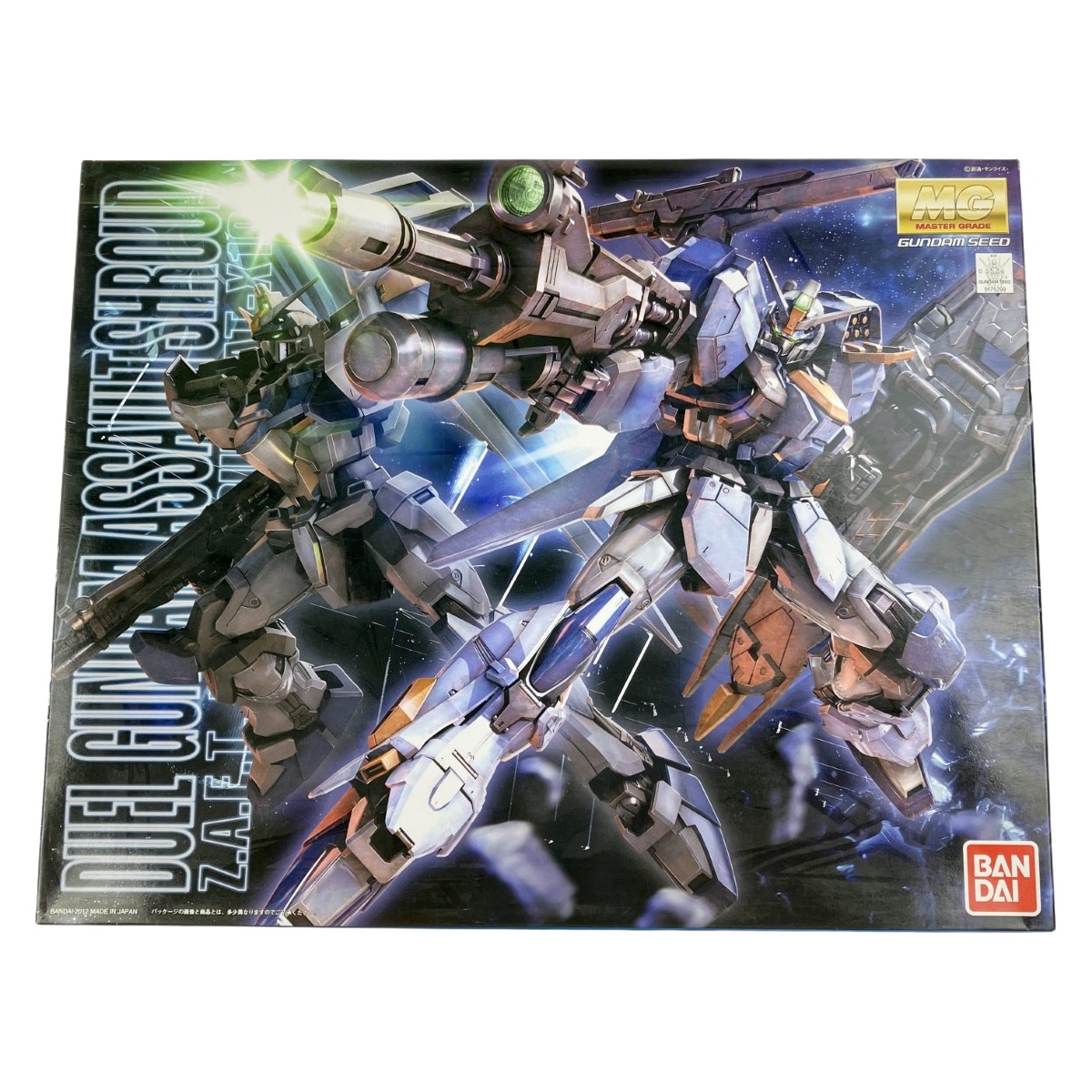 ▽▽【中古】 MG 1/100 デュエルガンダム アサルトシュラウド 未組立品 Sランク