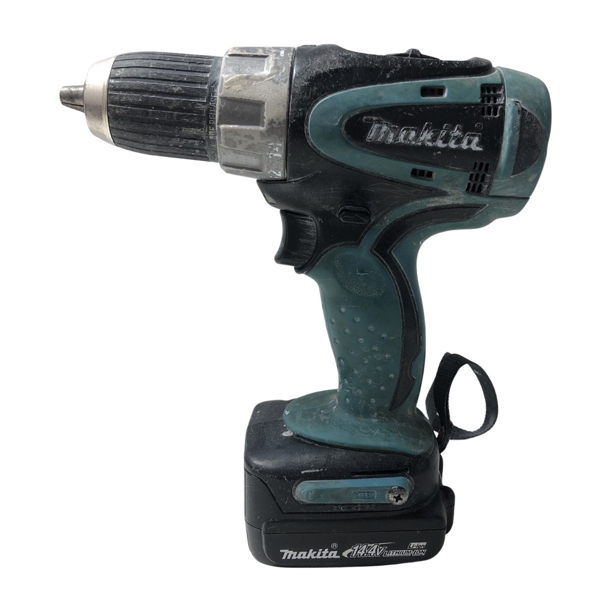 【中古】MAKITA マキタ 申し受ける式ドライバドリル DF445D 青碧 C位置づける