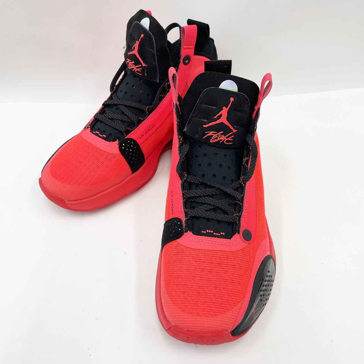 【中古】NIKE ナイキ メンズ スニーカー AIR JORDAN xxxIV Infrared 23 サイズ25.0cm BQ3381 600 レッド Bランク