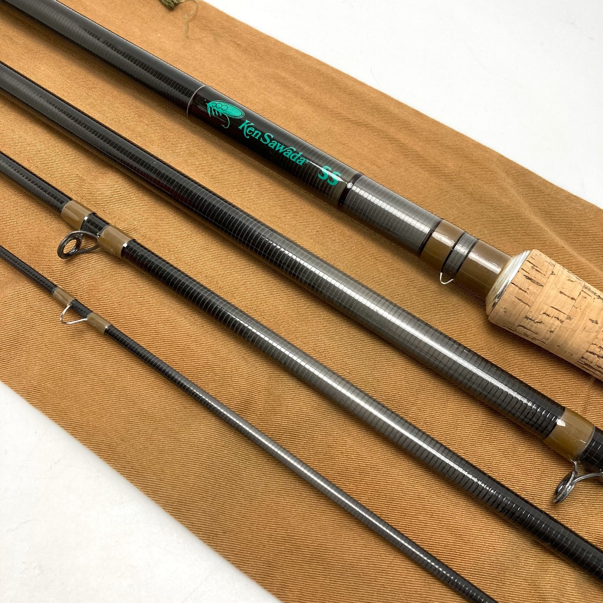 ☆☆【中古】ken sawada ケンサワダ SS 1712D 17'#12 フライロッド 竿袋付き Cランク