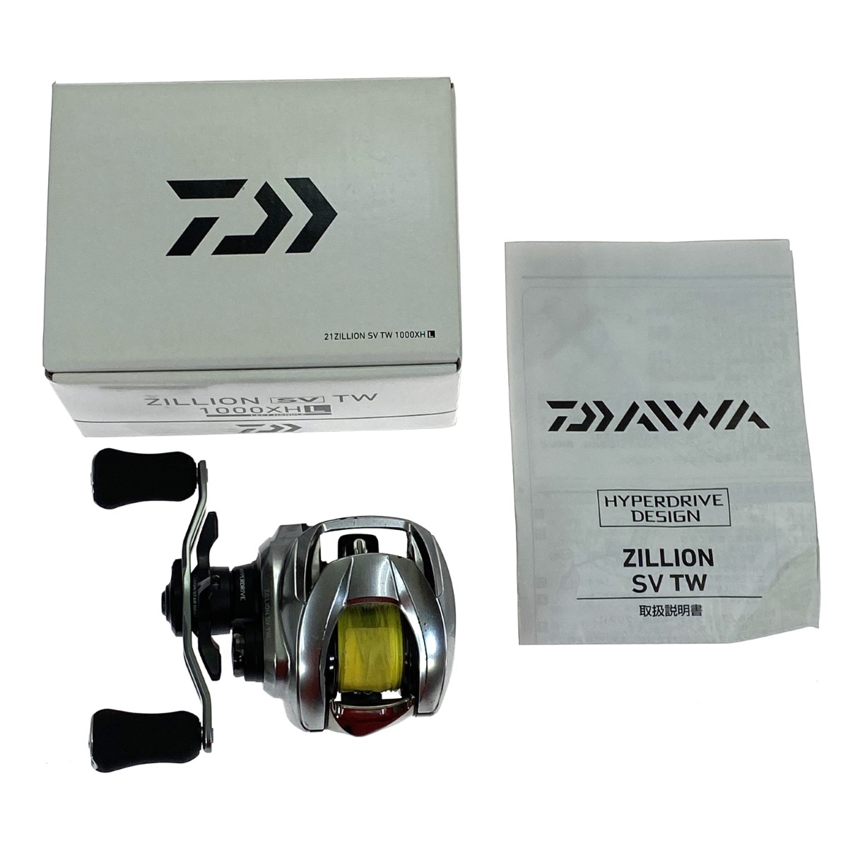 DAIWA - △△DAIWA ダイワ ベイトリール 21ジリオン  SV TW 1000H 00630215 右ハンドル 箱付 △△ DAIWA ダイワ ベイトリール 21ジリオン SV TW 1000H