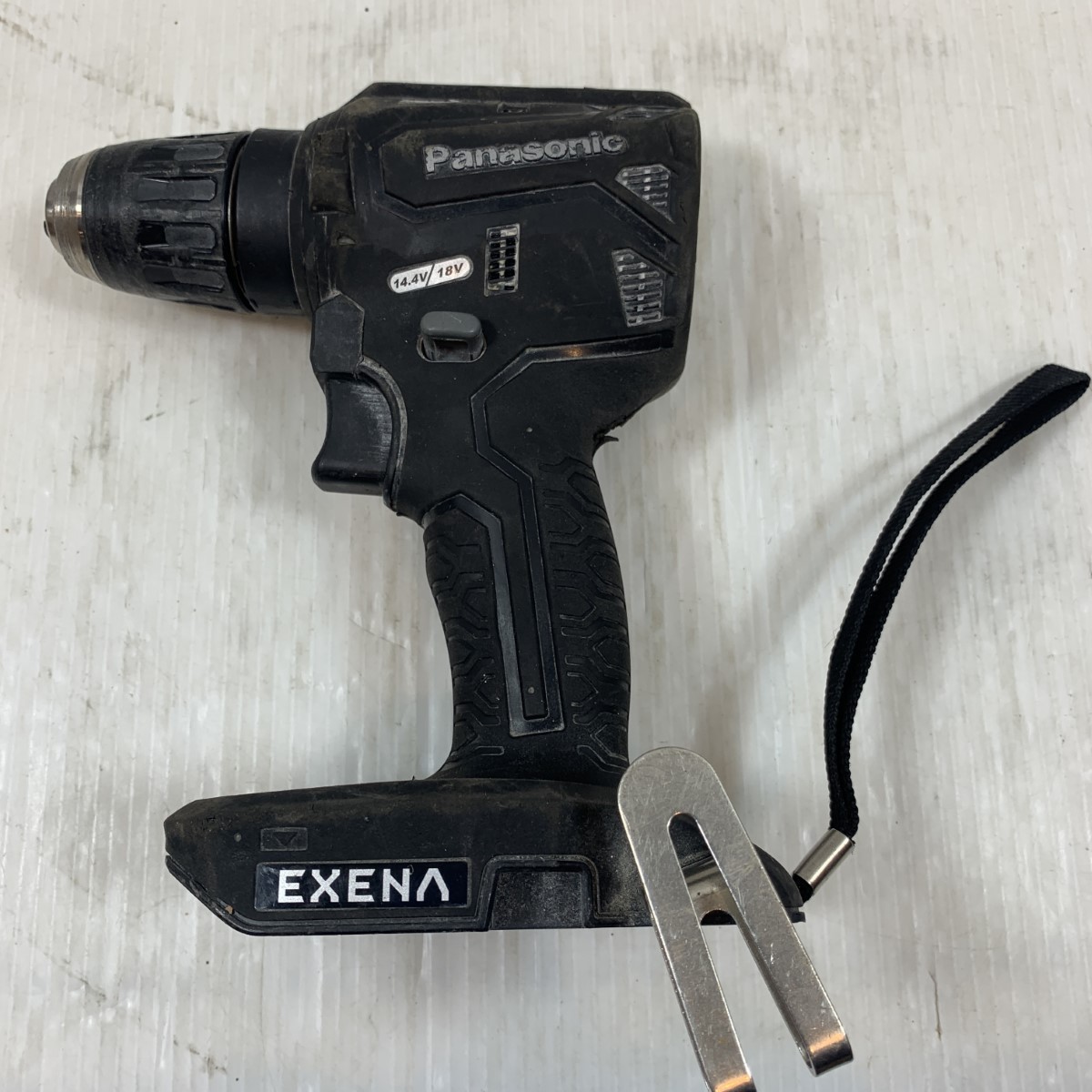 κκ【中古】Panasonic パナソニック 電動工具 ドライバドリル コードレス式 18v 2061198 EZ1DD1 ブラック Bランク