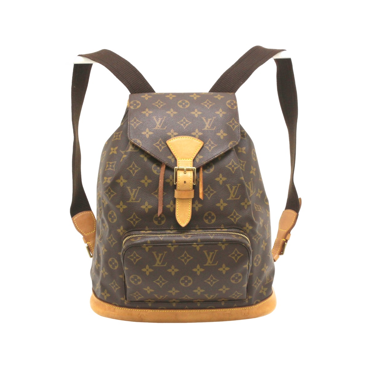【中古】LOUIS VUITTON ルイヴィトン モノグラム モン掏摸GM 背嚢 M51135 C序列付ける