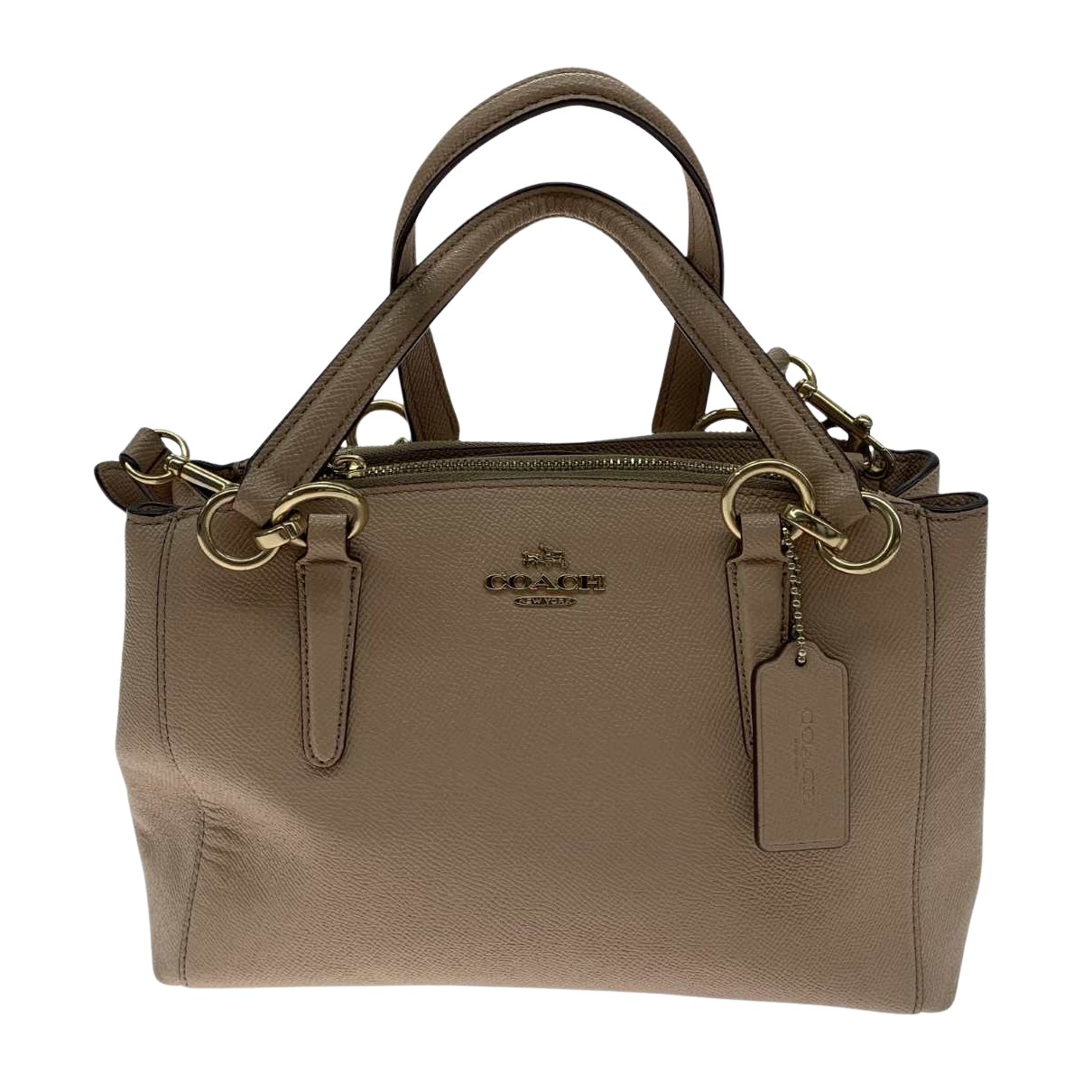 ●●COACH コーチ ショルダーバッグ  F57523 ピンク COACH（コーチ） ○○ ショルダーバッグ F57523 ピンク やや傷や汚れ