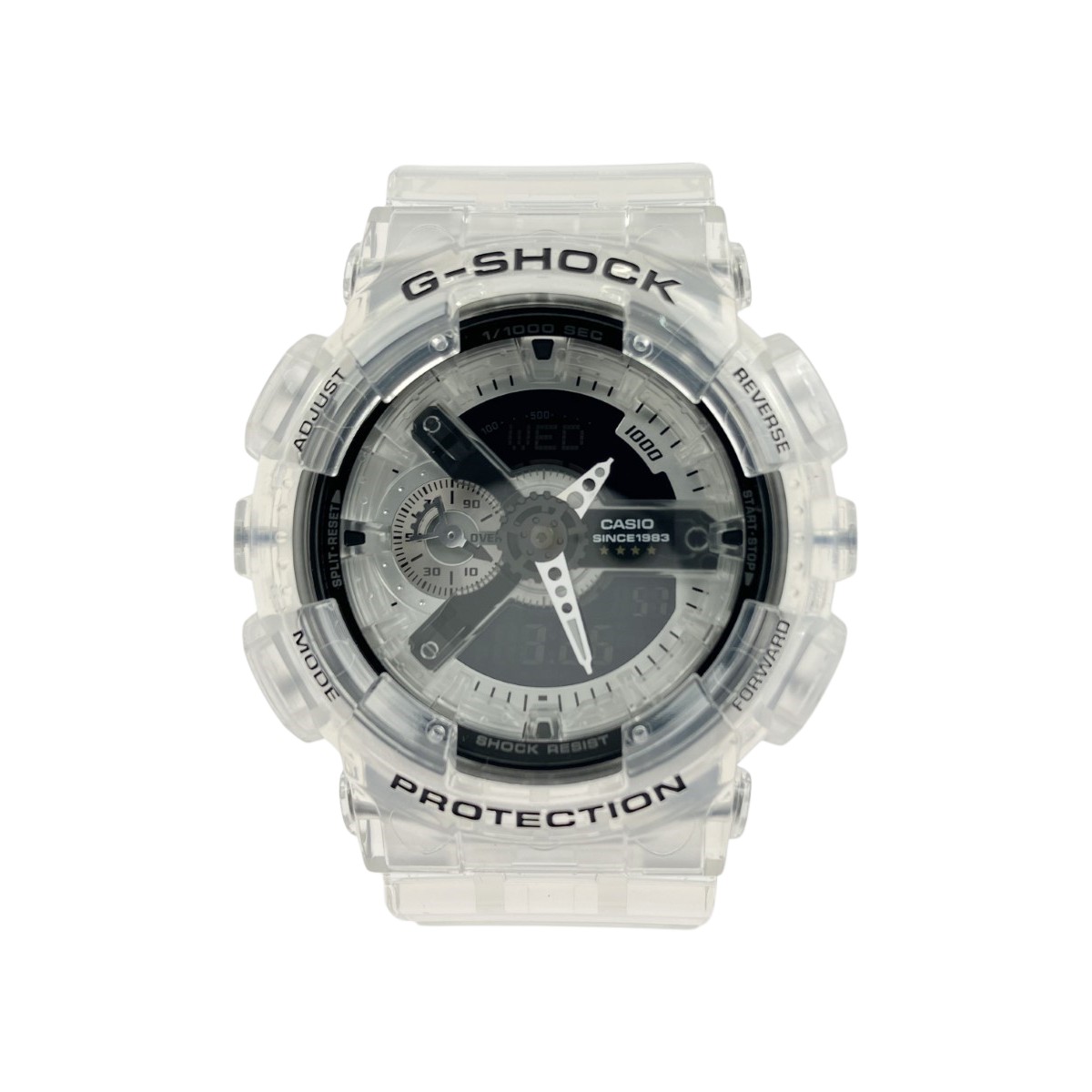 ▽▽【中古】CASIO カシオ G-SHOCK GA-114RX-7AJR 40周年記念 クリアリミックス スケルトン 箱・取説付 Aランク