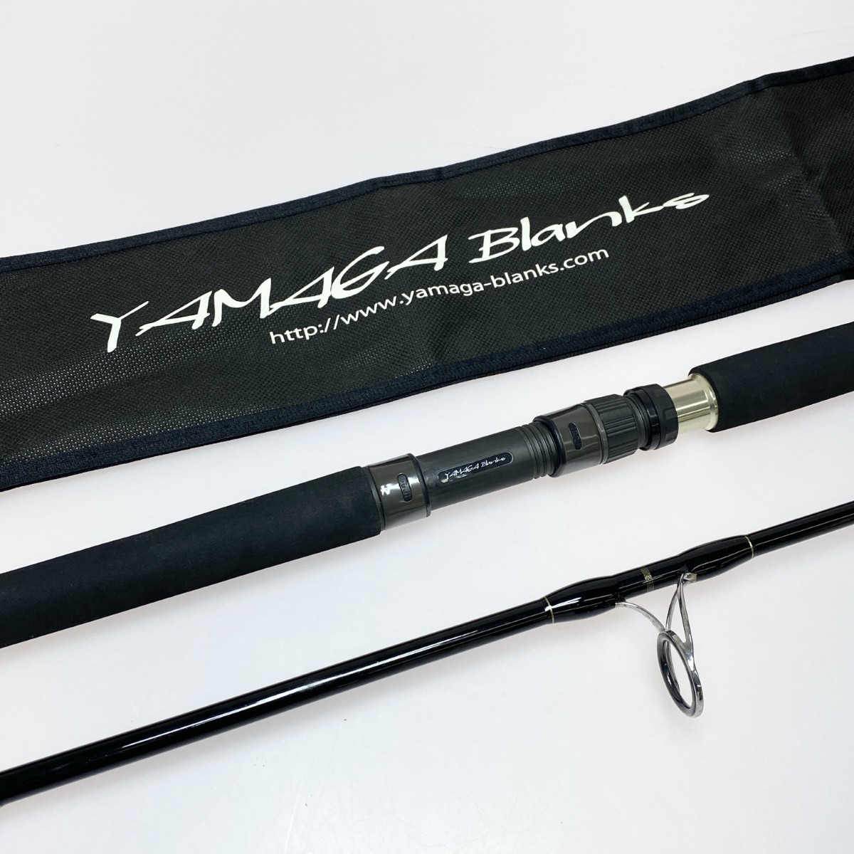 §§【中古】YAMAGA Blanks ヤマガブランクス ブルースナイパー81/8ブラッキー ルアーロッド 程度B 袋付 Bランク