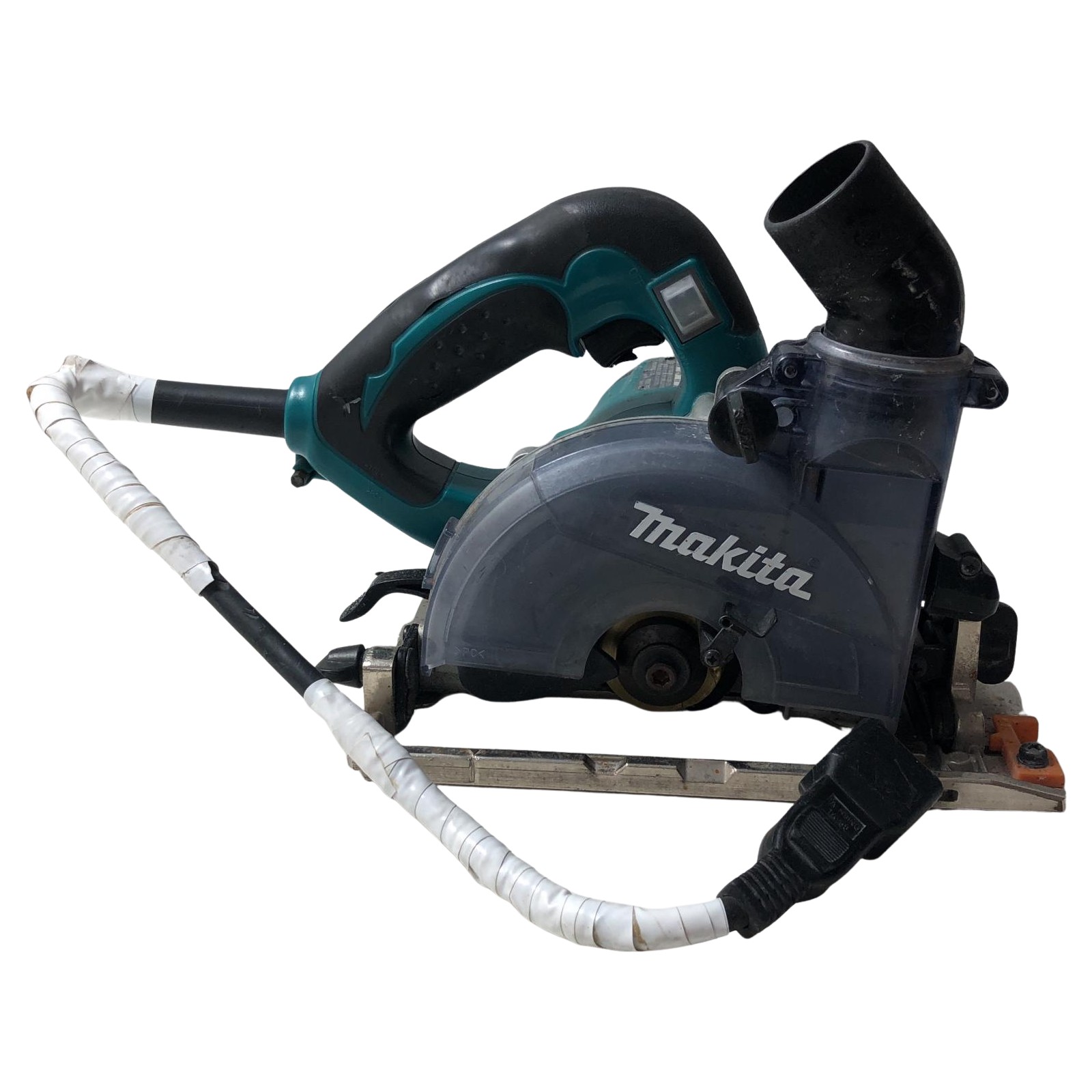 ??【中古】MAKITA マキタ 125mm 防じんマルノコ(本体のみ) KS5000FX ブルー Cランク