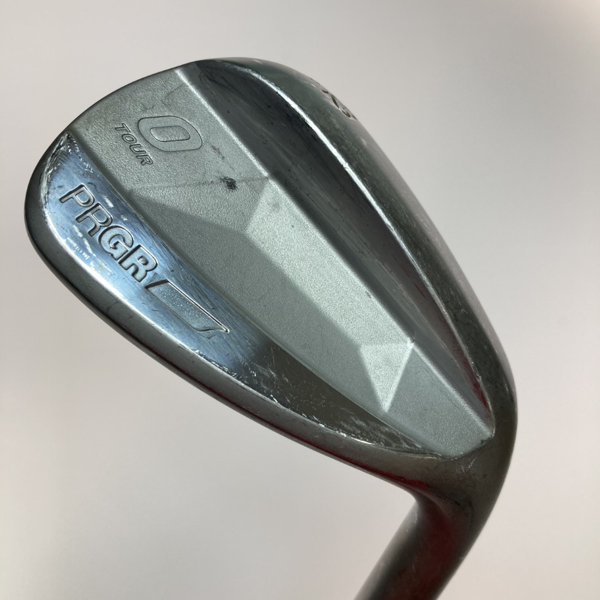 【中古】PRGR プロギア 0 TOUR ノーメッキ We 52&deg;/8 ウェッジ Dynamic Gold X100 リシャフト Cランク｜リサイクルビッグバン店