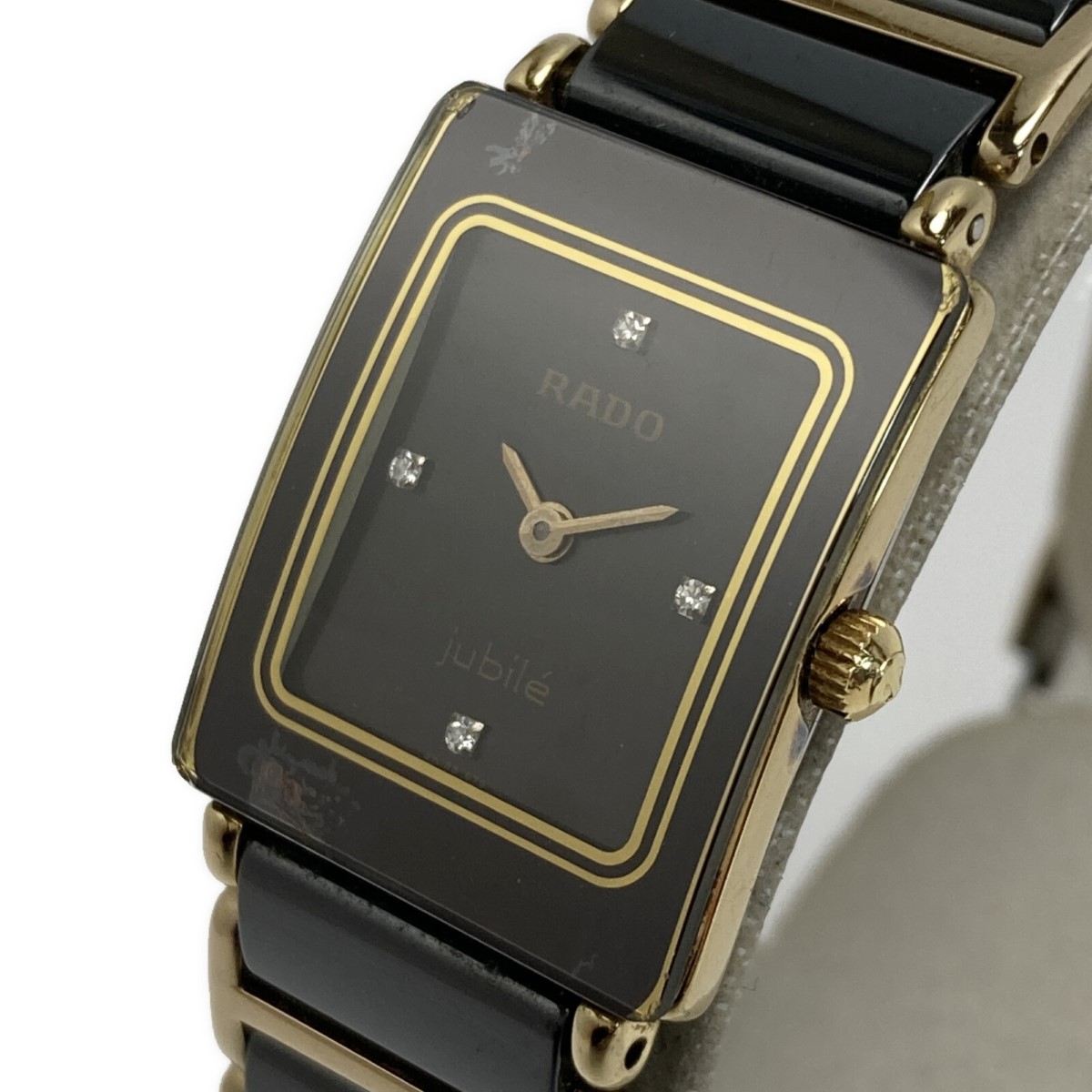 RADO ラドー ダイアスター SS×革ベルト ジュビリー 4Pダイヤ RADO ラドー ダイアスター SS×革ベルト ジュビリー 4Pダイヤ