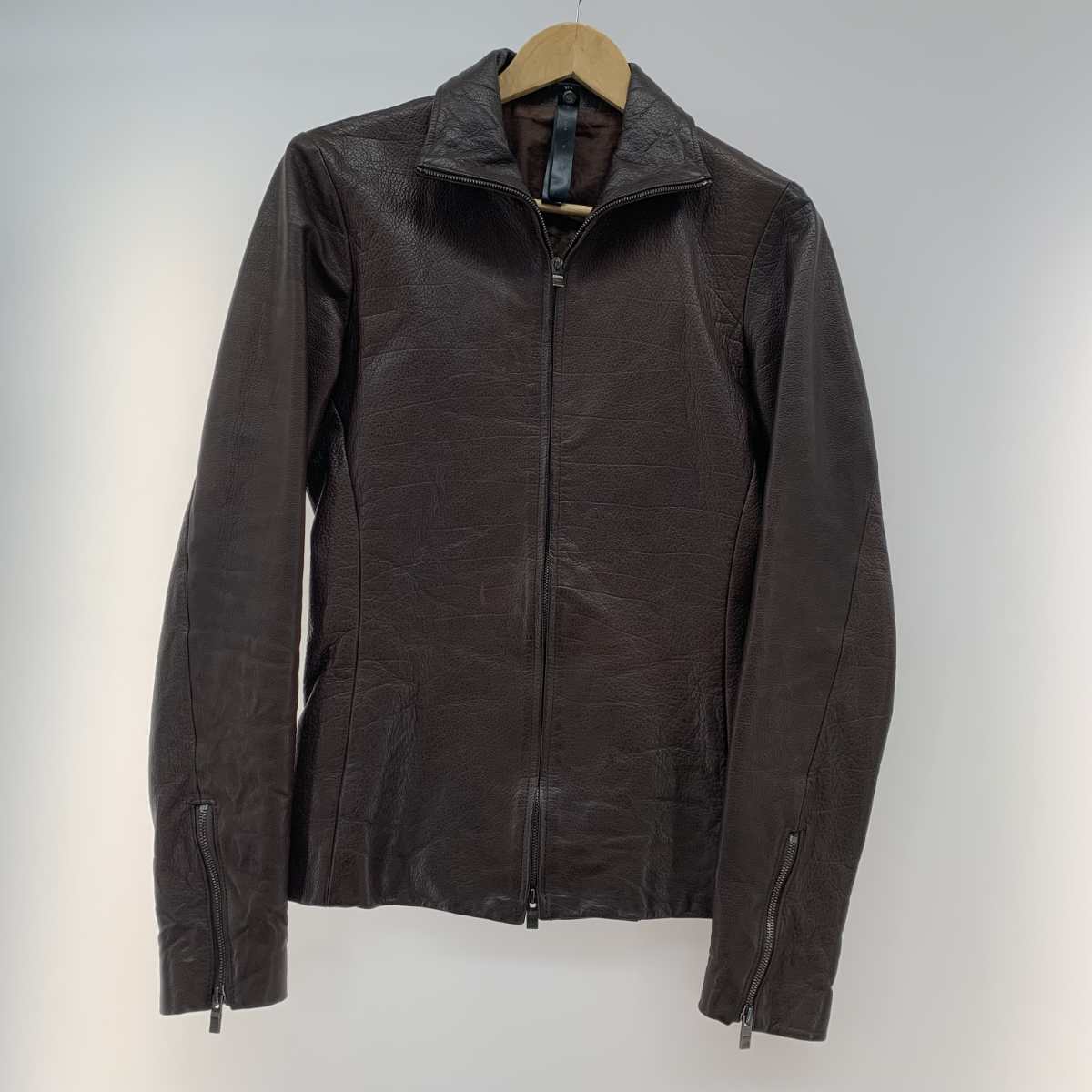 ●●【中古】WJK メンズ御召しもの  なめし革上衣  C104 B位置づける