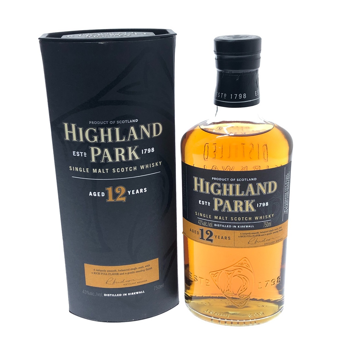 楽天市場】ハイランドパーク HIGHLAND PARK 12年 シルクプリント 750ml