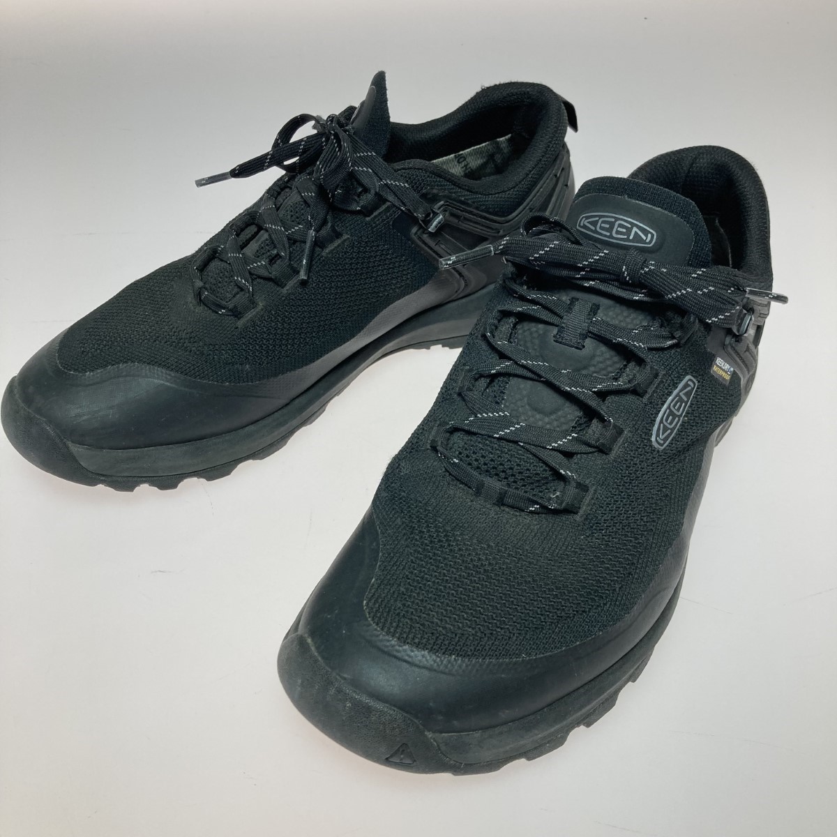 【中古】KEEN キーン スニーカー CITIZEN EVO WP シチズン エヴォ お水校正刷り 1022282 黒いこと 27.5糎 C序列付ける