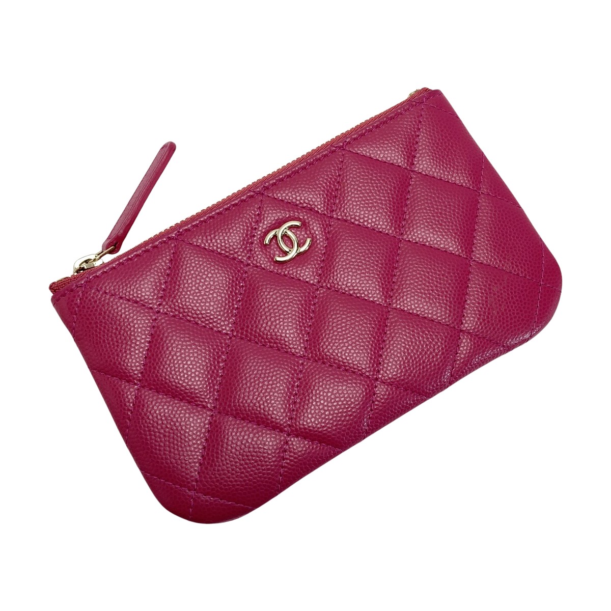 【CHANEL】キャビアスキン★シャネル クラシックジップポーチ 楽天市場】シャネル CHANEL クラシック スモール ジップ ポーチ