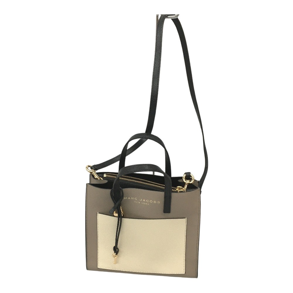 △△【中古】MARC JACOBS マークジェイコブス 2WAYバッグ M0016132 ベージュ Bランク|リサイクルビッグバン店