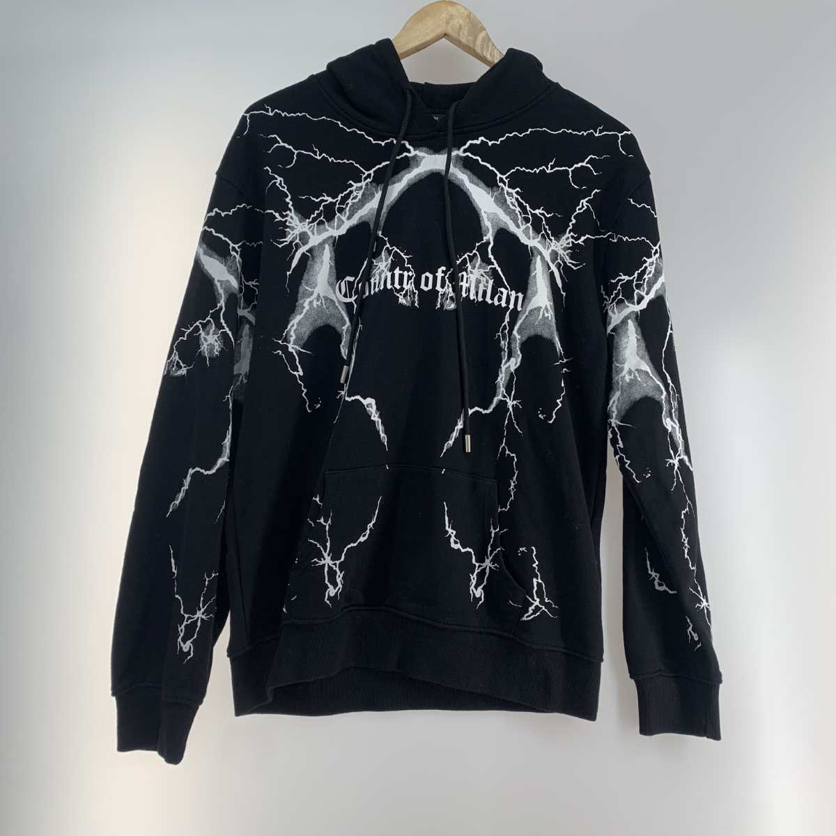 ●●【中古】MARCELO BURLON メンズ衣料 パーカー SIZE XL ブラック Bランク｜リサイクルビッグバン店
