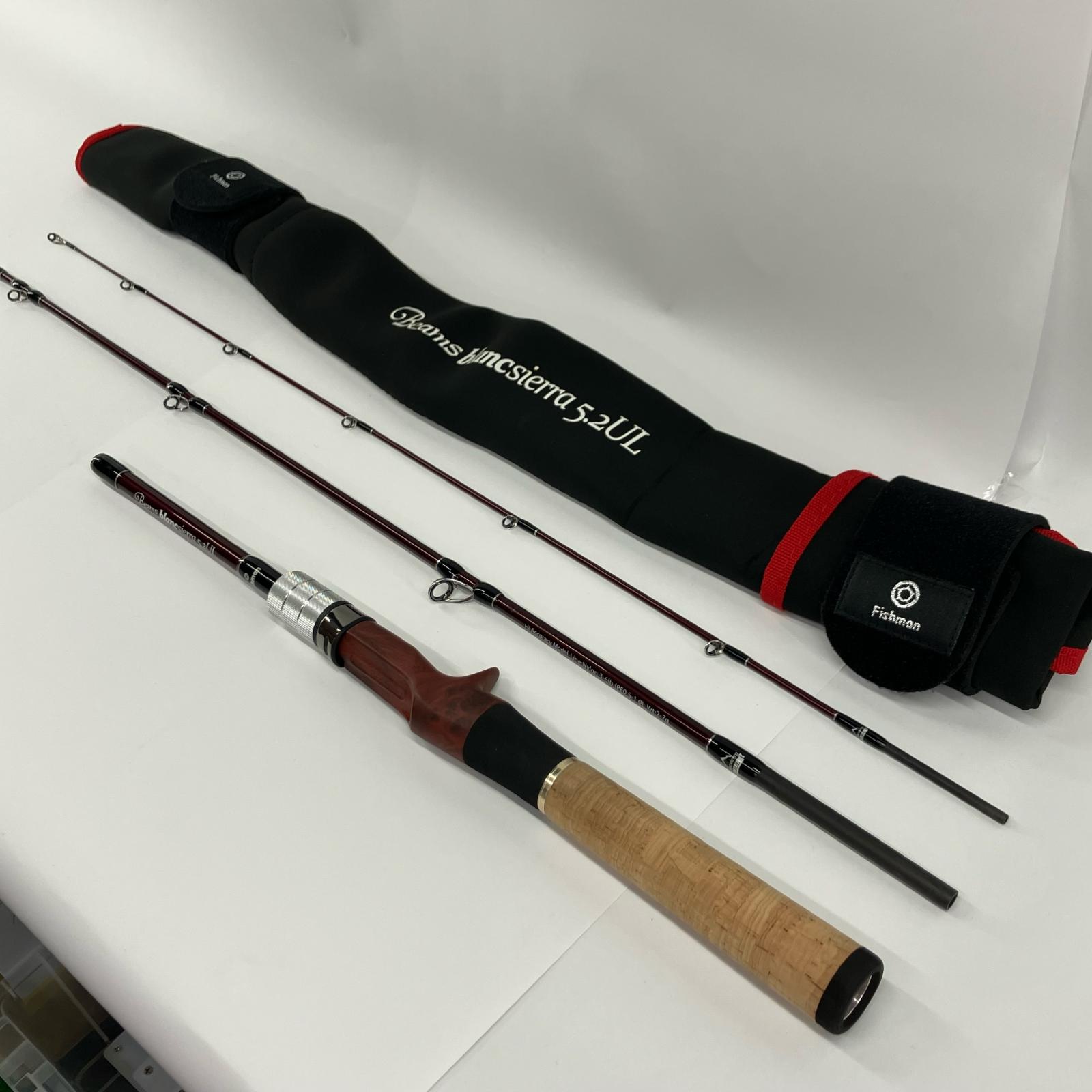 【中古】Fishman フィッシュマン ルアーロッド ベイトロッド ビームスブランシエラ5.2UL  袋付 A序列付ける