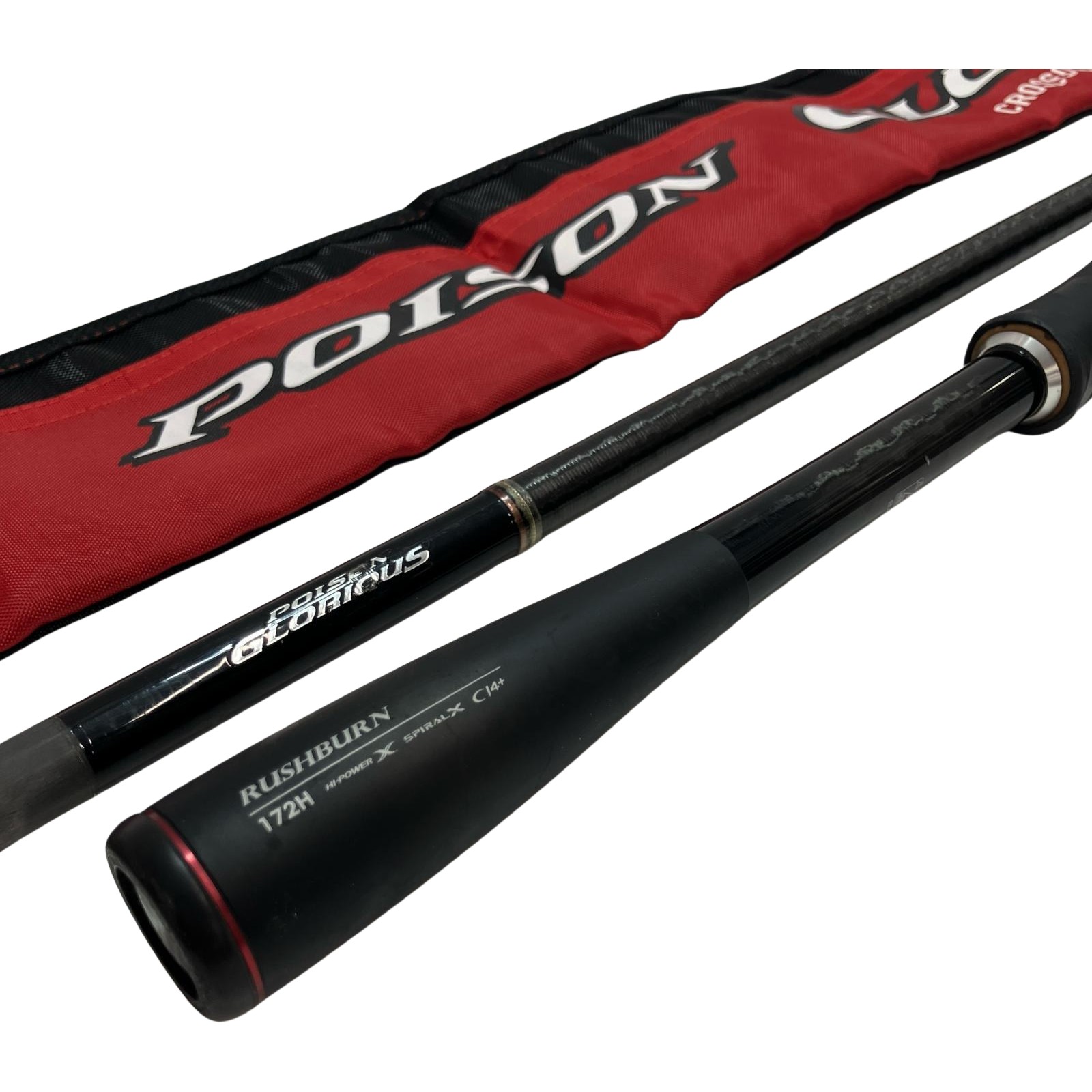 SHIMANO×JACKALL シマノ×ジャッカル/ベイトロッド/POISON GLORIOUS 176H/ロッド/ABランク/69【中古】 楽天市場】SHIMANO×JACKALL シマノ×ジャッカル/ベイトロッド
