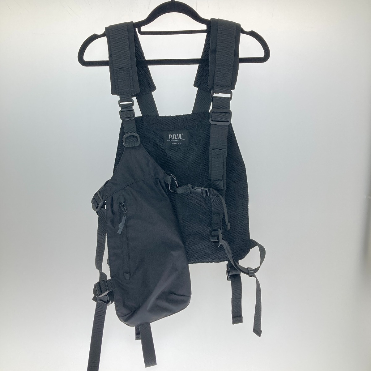 【中古】AVIREX アビレックス ライト　タクティカルベスト 6602007 ブラック Bランク｜リサイクルビッグバン店