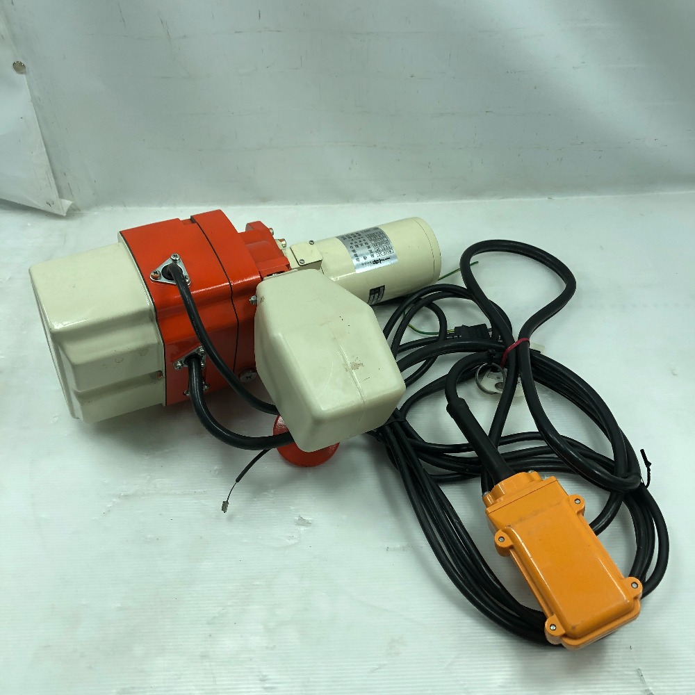 ◇◇【中古】KITO キトー 工具関連用品 電気チェーンブロック 本体のみ コード式 100v ED24ST オレンジ Cランク