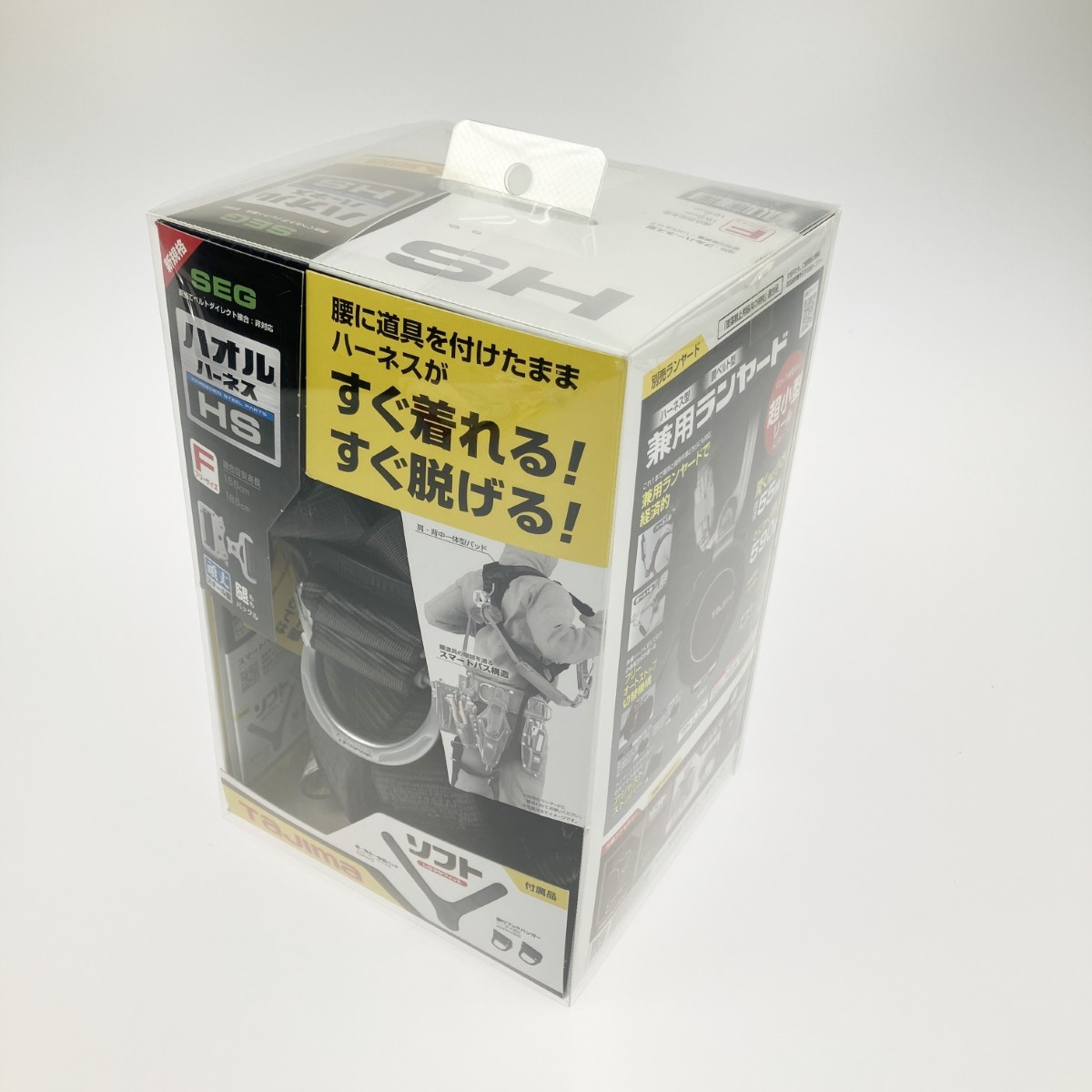▽▽【中古】TAJIMA タジマ フルハーネス型安全帯 ハオルハーネス HG 黒 フリーサイズ AHSF-BK 未使用品 Sランク 12,613円