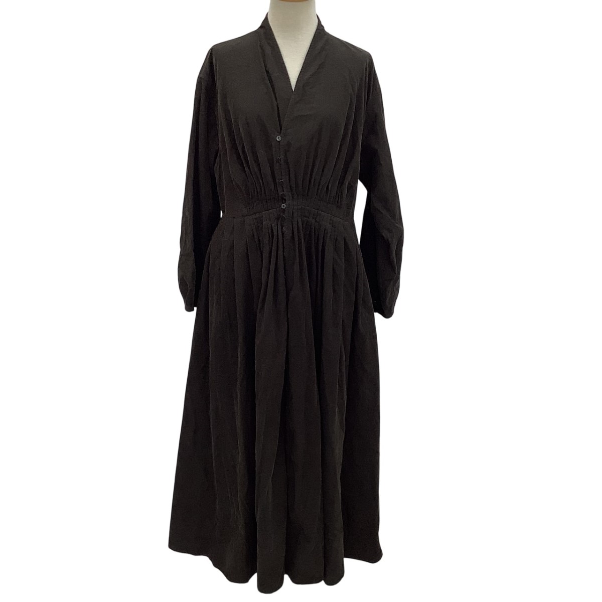 【中古】babaghuri レディース ワンピース SIZE M カーキ Bランク|リサイクルビッグバン店