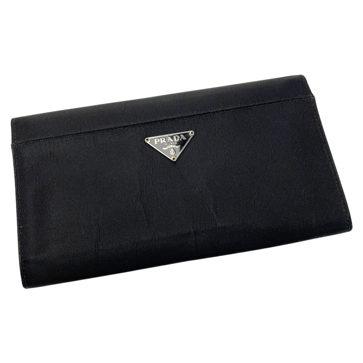 楽天市場】プラダ PRADA 長財布 M608 ナイロン レザー ネイビー