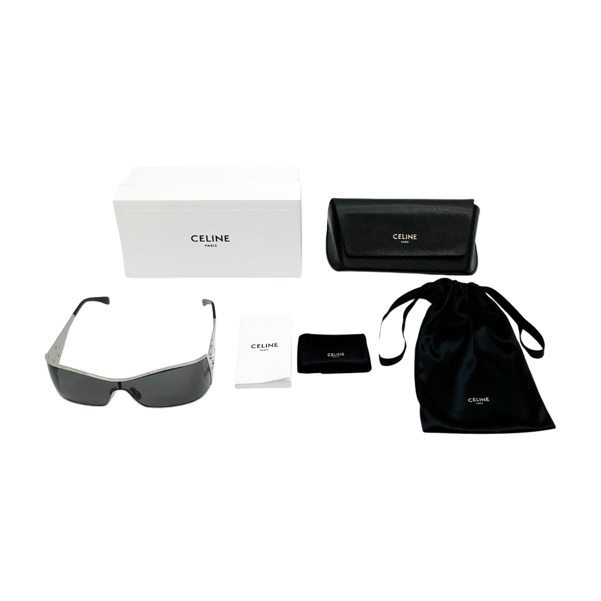 【中古】CELINE セリーヌ サングラス ケース付 レディース CL40283U Aランク