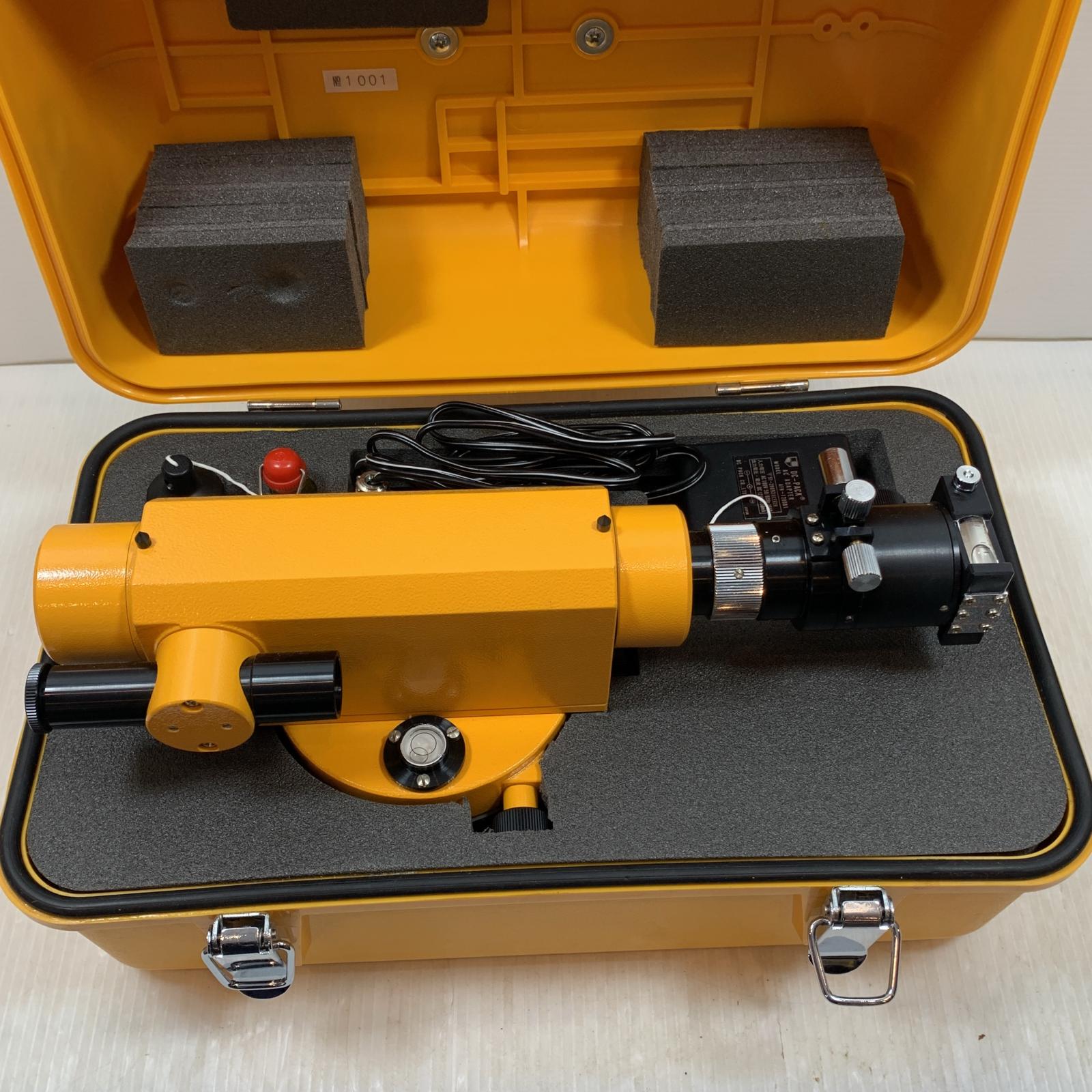 κκ【中古】YAMAYO レーザー機器 トータルマーカー 三脚付 YTM-1 イエロー Aランク