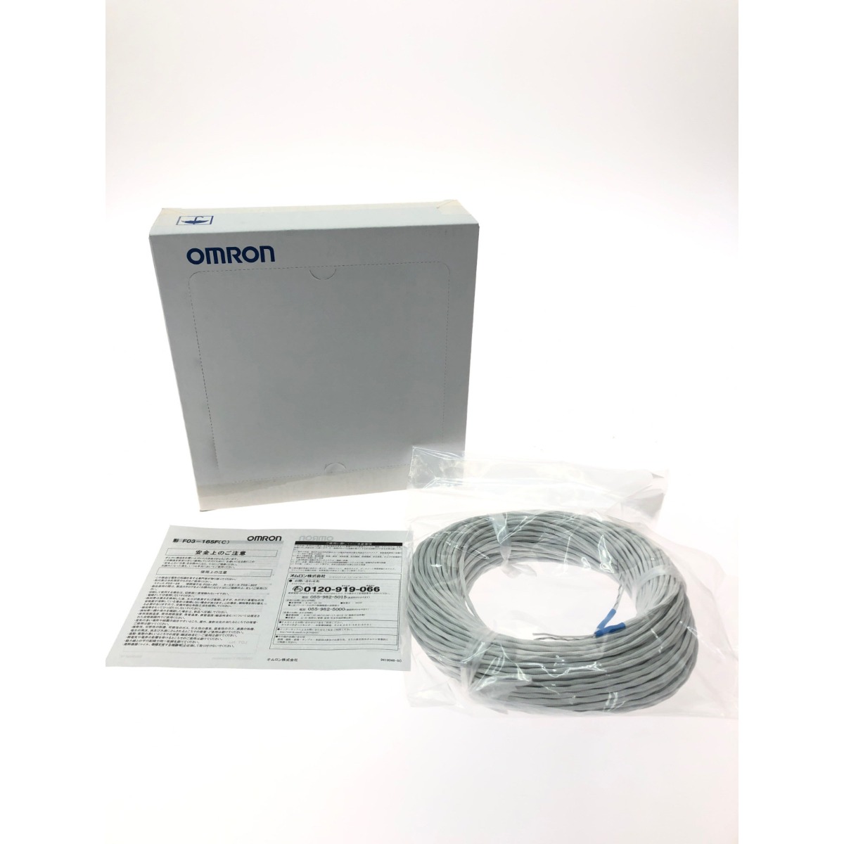 ▼▼【中古】OMRON オムロン 5）漏液センサー 漏液検知帯 F03-16SF 50M Sランク