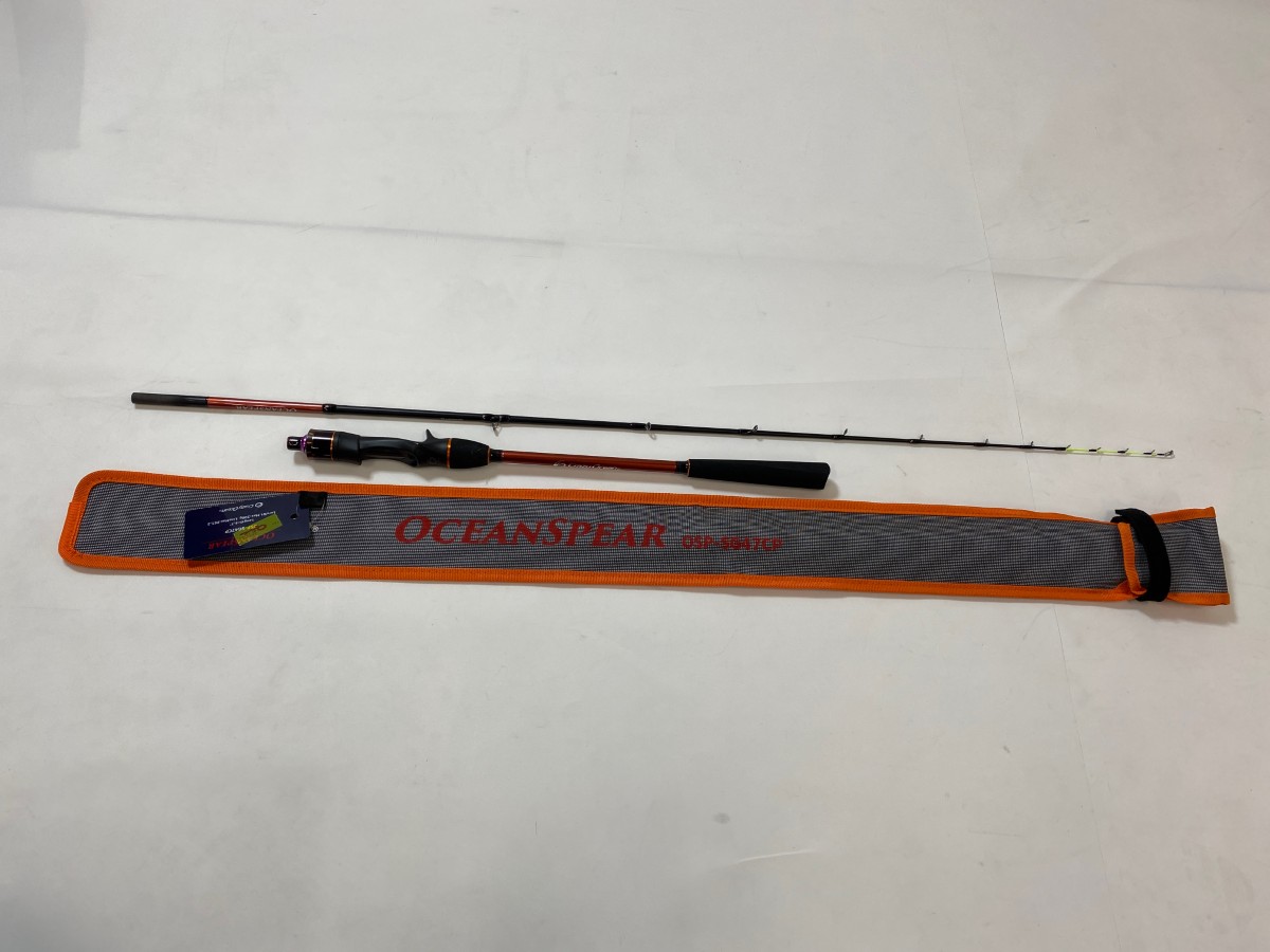 ΨΨ【中古】Crazy Ocean ルアーロッド オーシャンスピア OSP-SG47CP袋付き添い人 A序列付ける