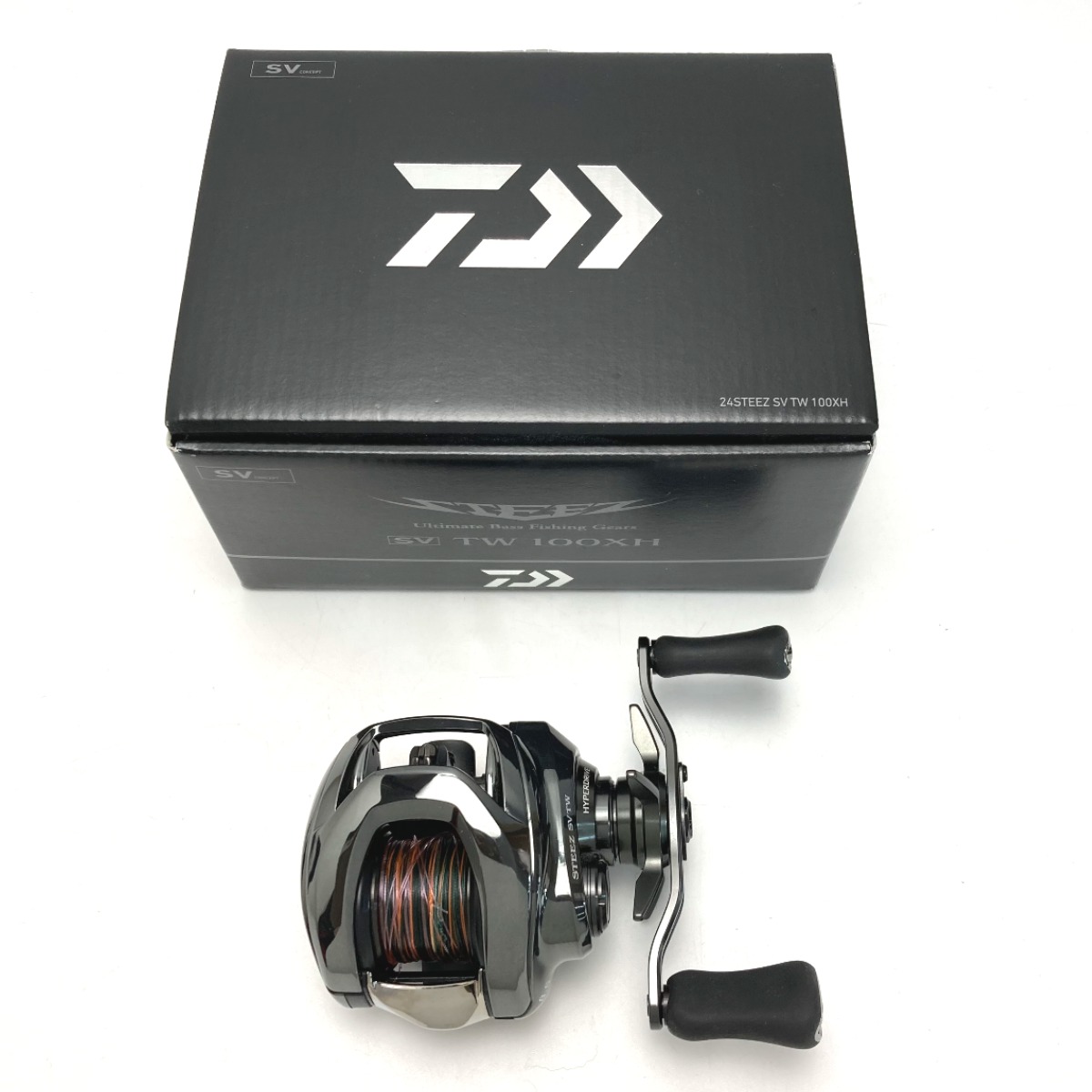 ☆☆【中古】DAIWA ダイワ 24 スティーズ SV TW 100XH 00630314 ベイトリール 箱付き Aランク