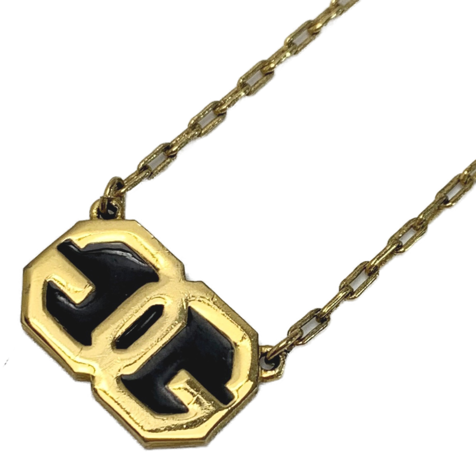 【エントリーポイント10倍｜7/19 20:00-7/26 1:59】【送料無料】【中古】GIVENCHY ジバンシー メッキ ヴィンテージ ゴールド アクセサリー ネックレス レディース Cランク｜リサイクルビッグバン店