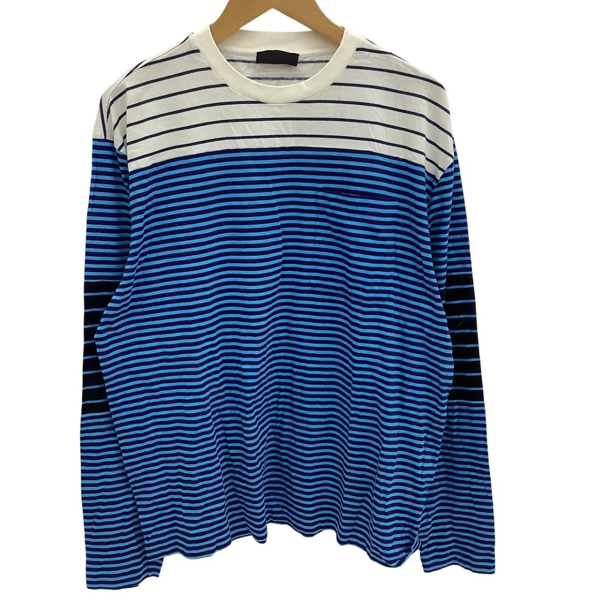 楽天市場】PRADA プラダ ロンT 長袖Tシャツ メンズ ロングT