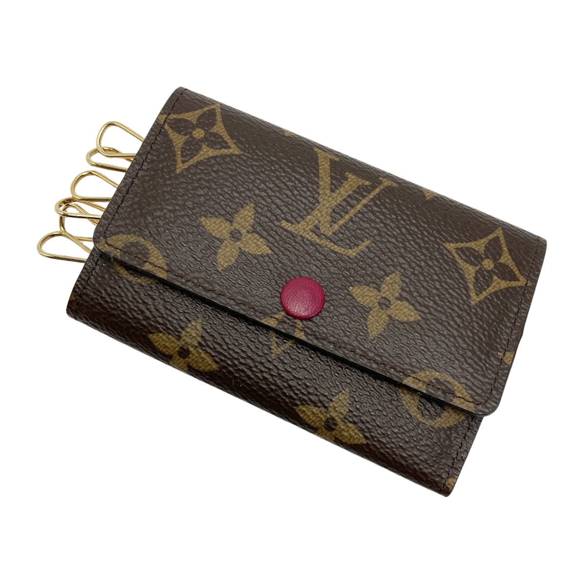 b8 ミュルティクレ6 モノグラムフーシャ　ルイヴィトン　キーケース ルイヴィトン キーケース LOUIS VUITTON 破格本物 モノグラム