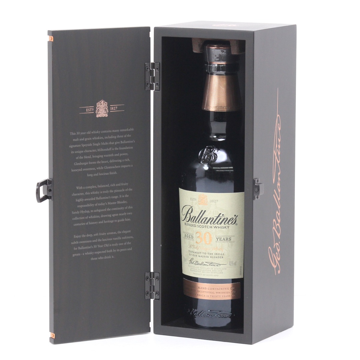 【中古】Ballantine's バランタイン スコッチウイスキー 30年 700ml 40度 新ボトル 木箱入り Sランク 未開栓|リサイクルビッグバン店