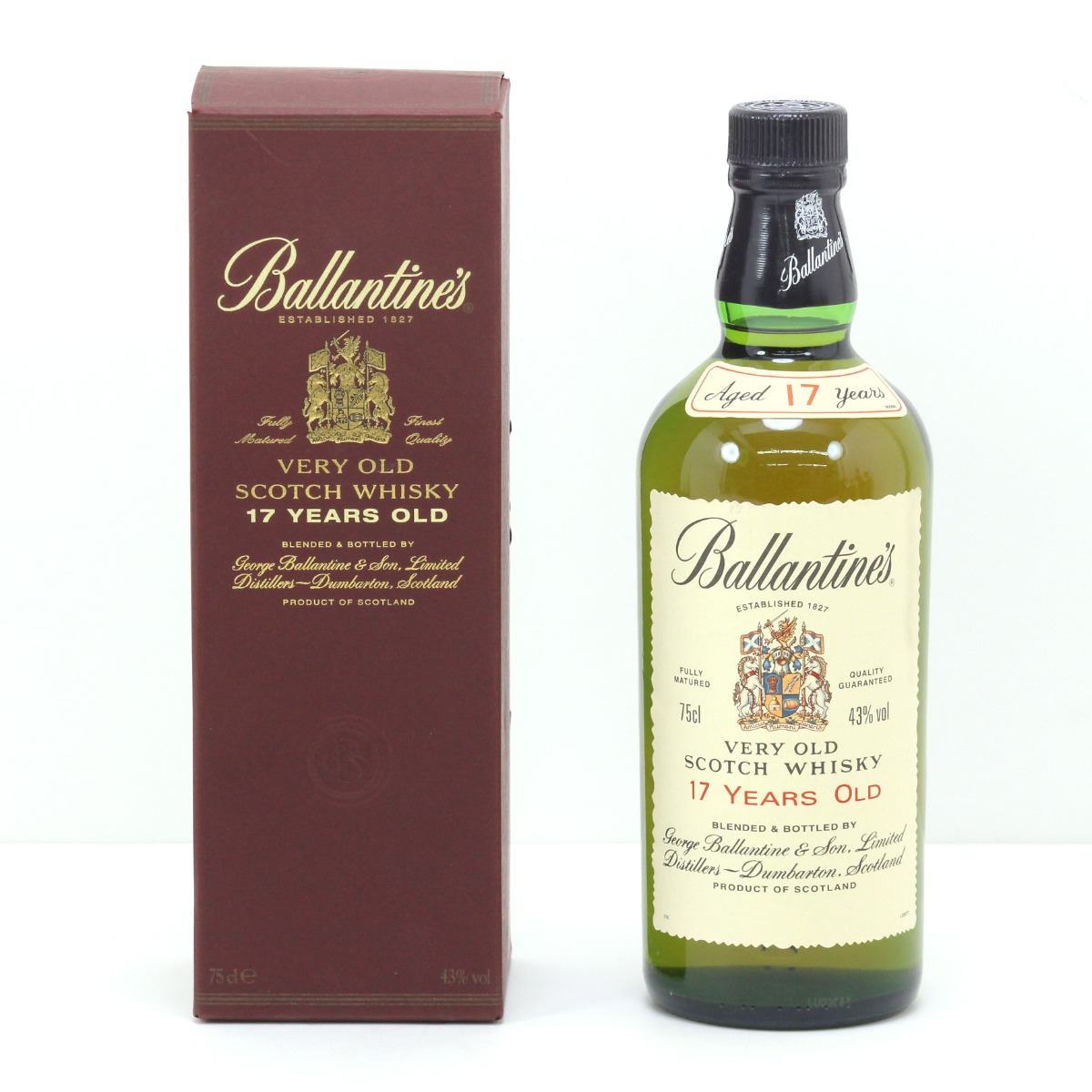 お値下げ　Ballantine's 17 Years Limited 破格値下げ】 OLD 17年 バランタイン17年 VERY Ballantine's