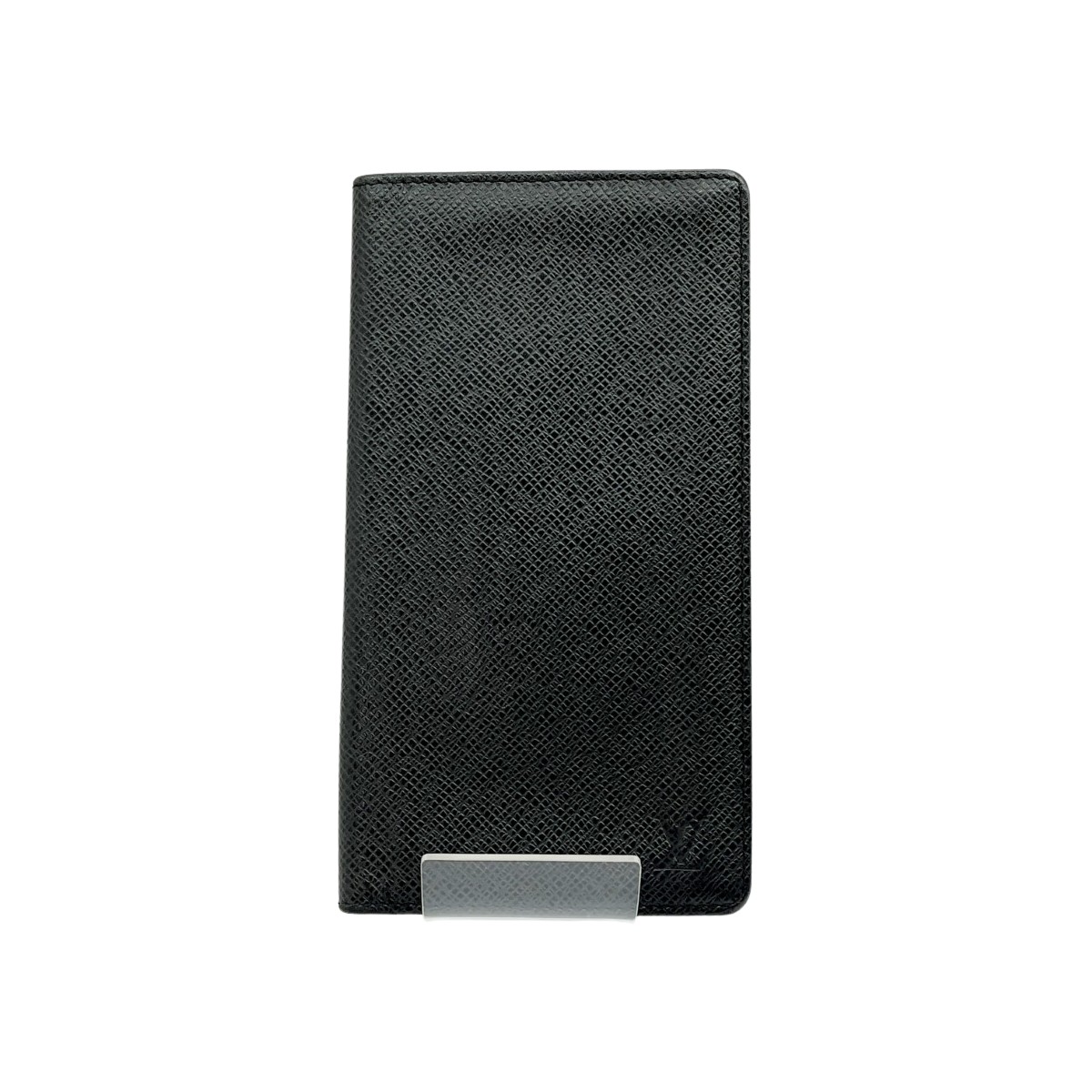 【中古】LOUIS VUITTON ルイヴィトン 長財布  タイガ ポルト・カルト・クレディ M31002 ブラック Bランク