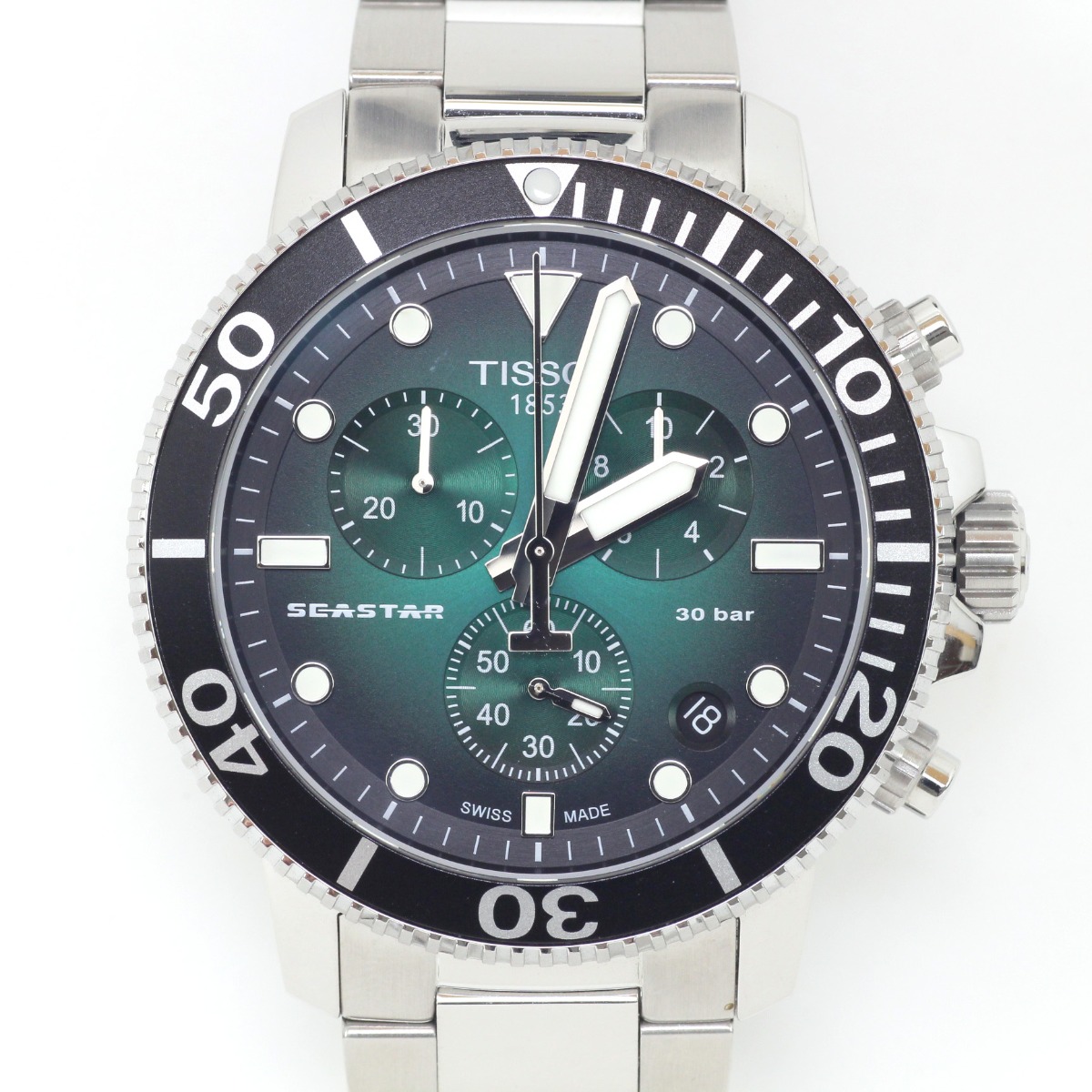 TISSOTティソ　シースタ　T120417A　クォーツ　クロノグラフ TISSOT シースター 1000 クォーツ クロノグラフ 38mm | モデル