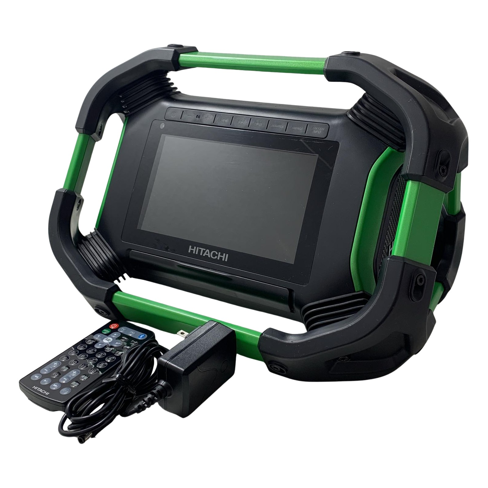 ??【中古】HITACHI 日立 コードレスラジオ付テレビ UR18DSML Bランク