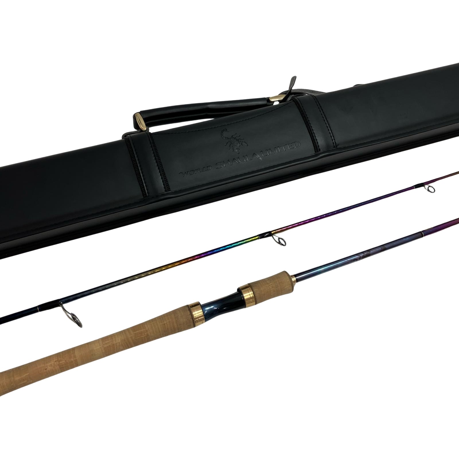 【中古】SHIMANO シマノ ルアーロッド 23ワールドシャウラリミテッド 2752R-2 ケース付 355935 Bランク