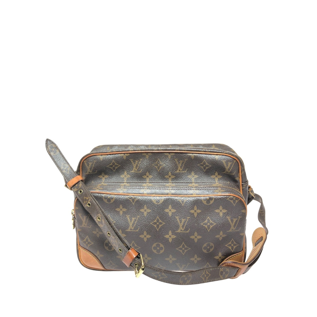 ▼▼【中古】LOUIS VUITTON ルイヴィトン ユニセックス ショルダーバッグ モノグラム ナイル M45244 ブラウン Bランク｜リサイクルビッグバン店