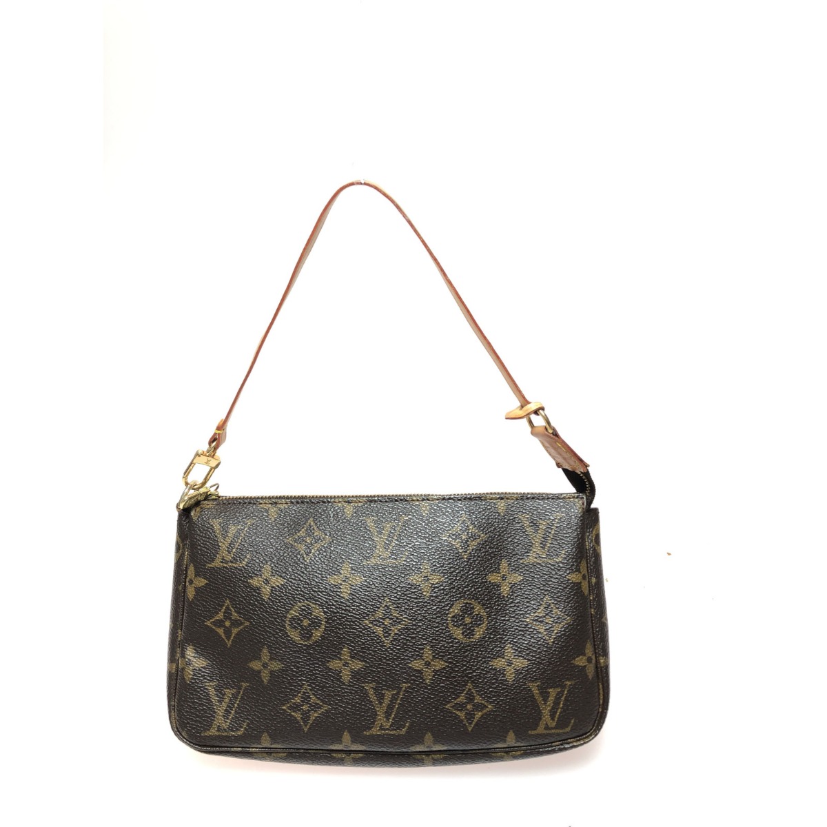 ▼▼【中古】LOUIS VUITTON ルイヴィトン レディース 付属物合切袋 モノグラム ポシェット・アクセソワール M51980 B位置づける