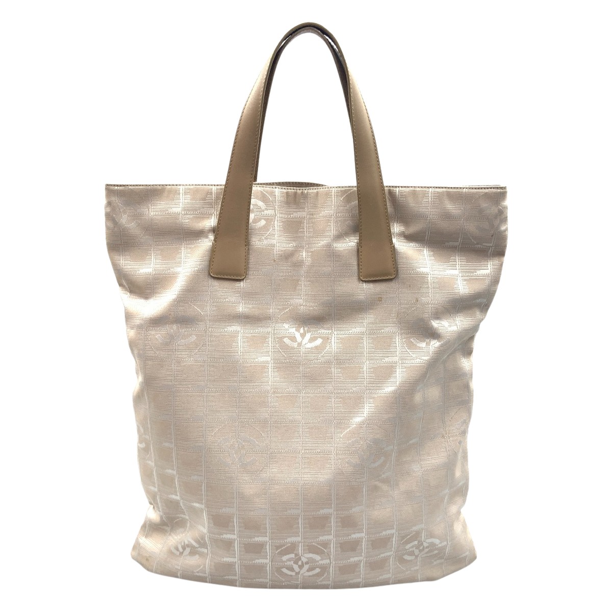 〇〇【中古】CHANEL シャネル ニュートラベルライン トートバッグ 6429132 ベージュ Cランク 19,250円