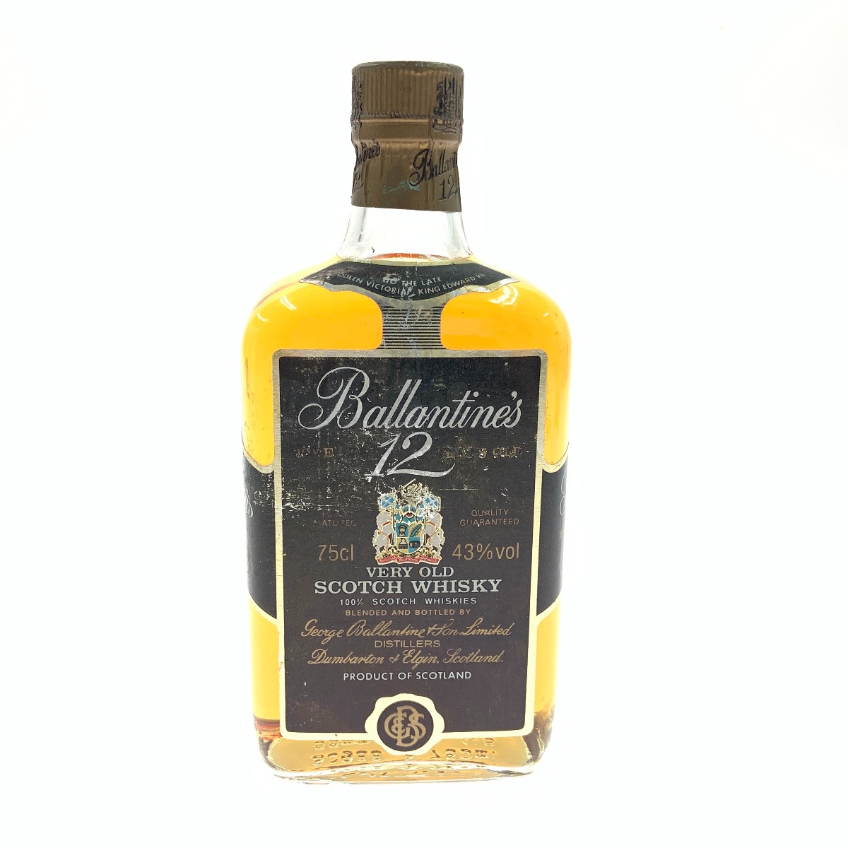 楽天市場】【未開栓】BALLANTINES バランタイン 12年 ベリーオールド