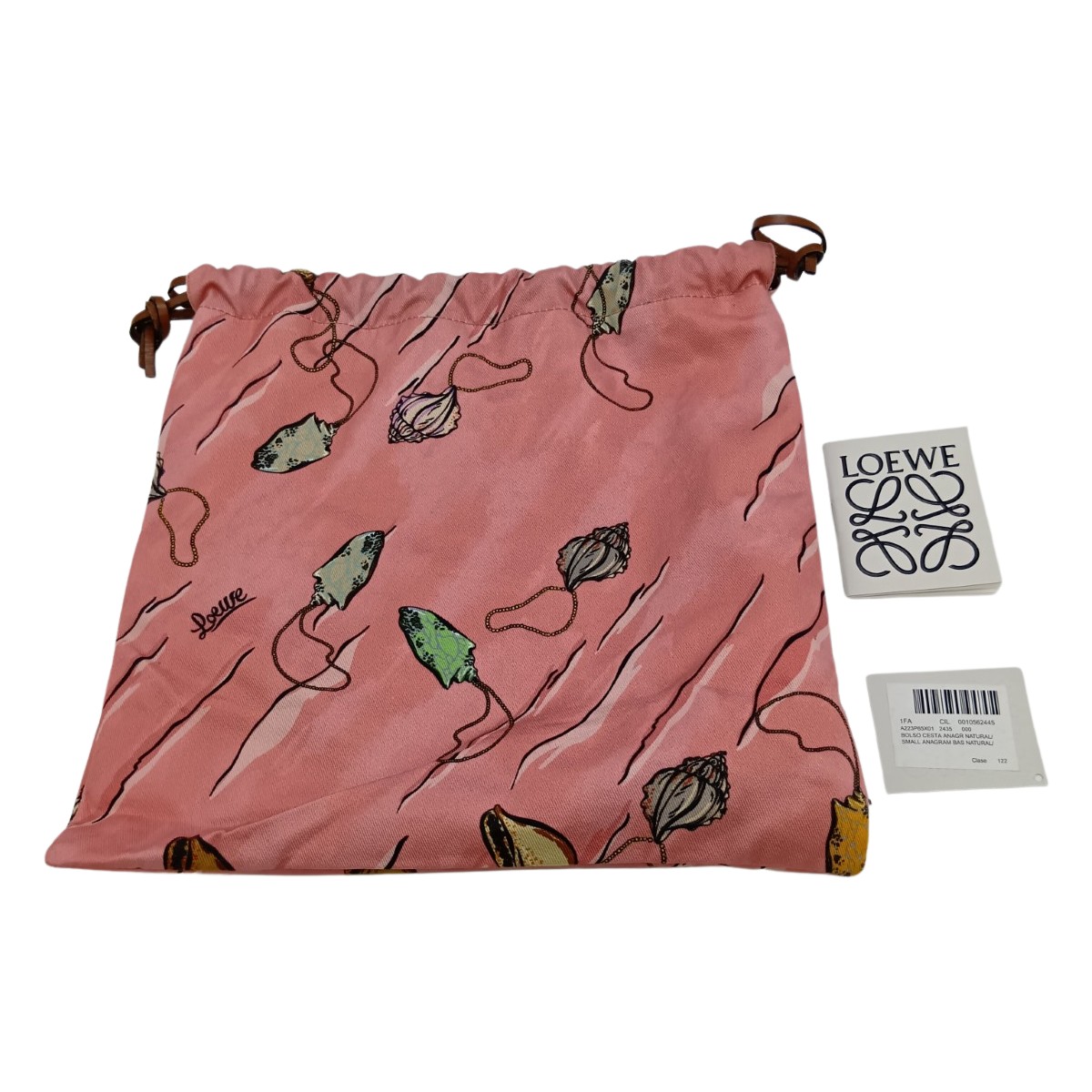楽天市場】ロエベ LOEWE ポーチ 巾着バッグ DRAWSTRING POUCH