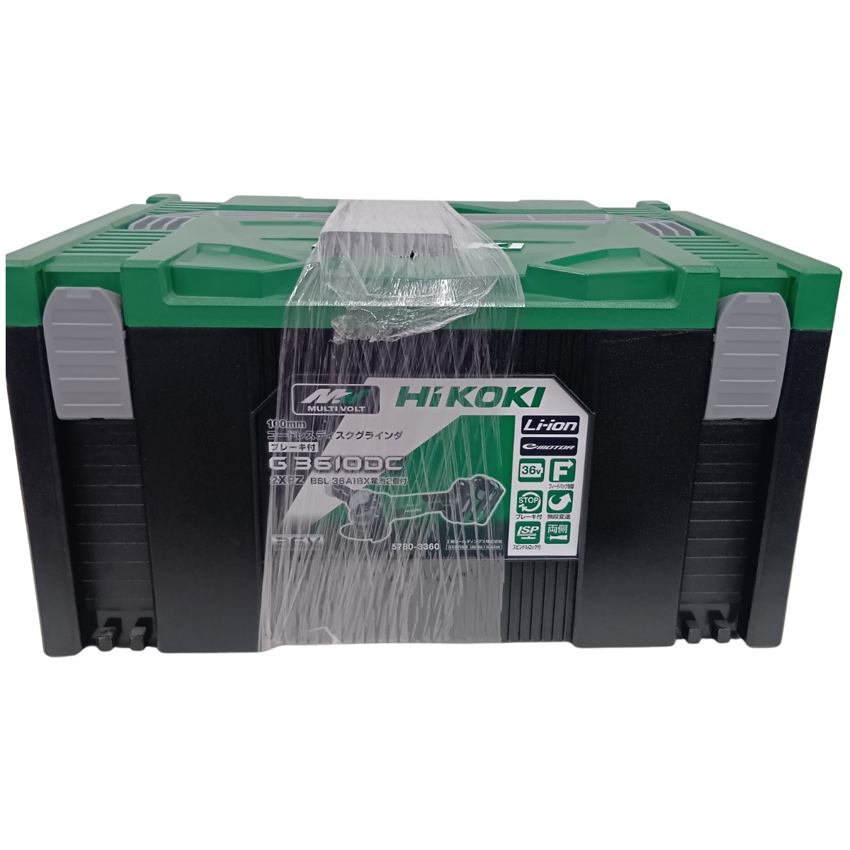 【エントリーポイント10倍｜7/19 20:00-7/26 1:59】【送料無料】【中古】HiKOKI ハイコーキ G3610DC(2XPZ) ディスクグラインダー Sランク｜リサイクルビッグバン店