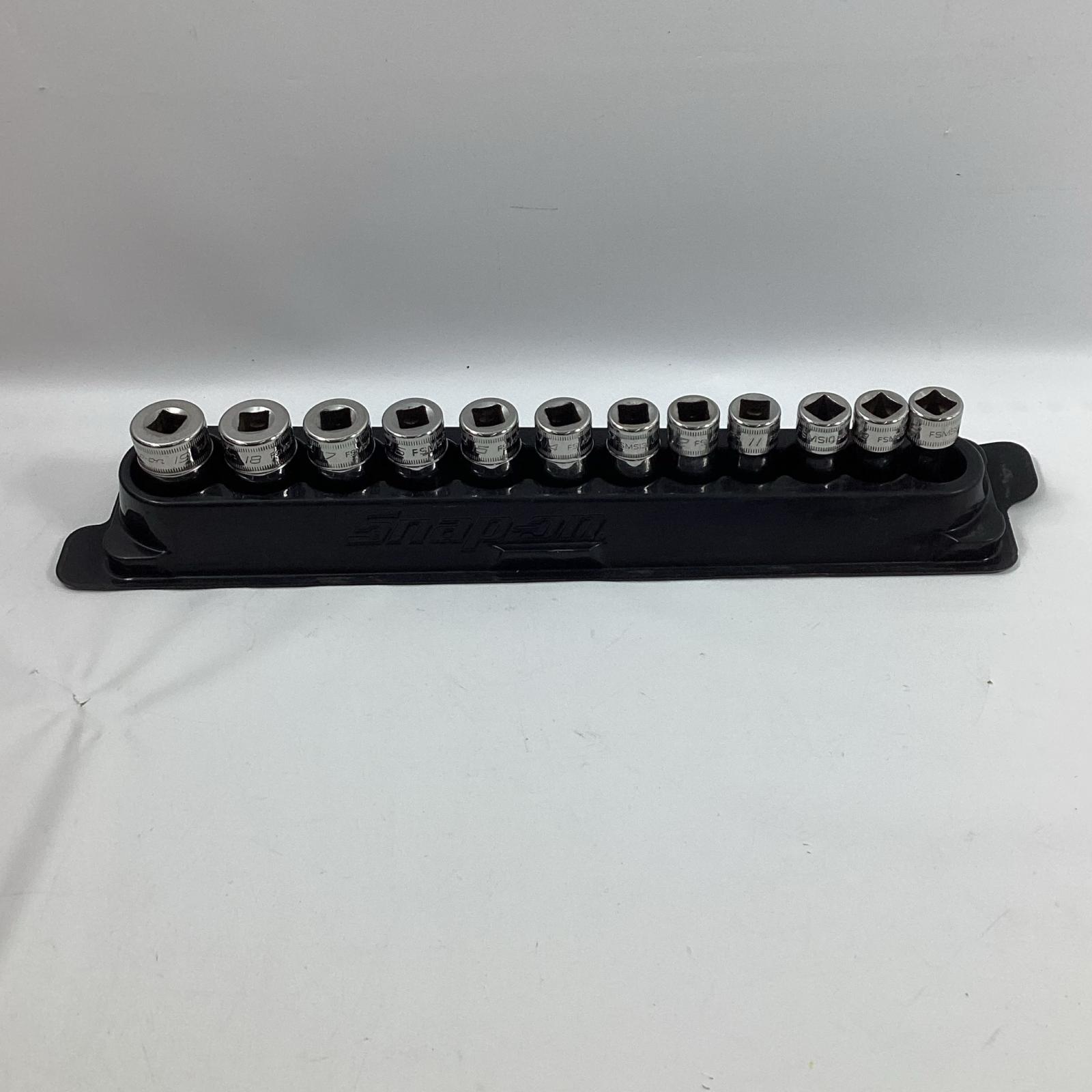 【中古】Snap-on スナップオン ソケット PAKTY241 12本セット（8～19） Bランク