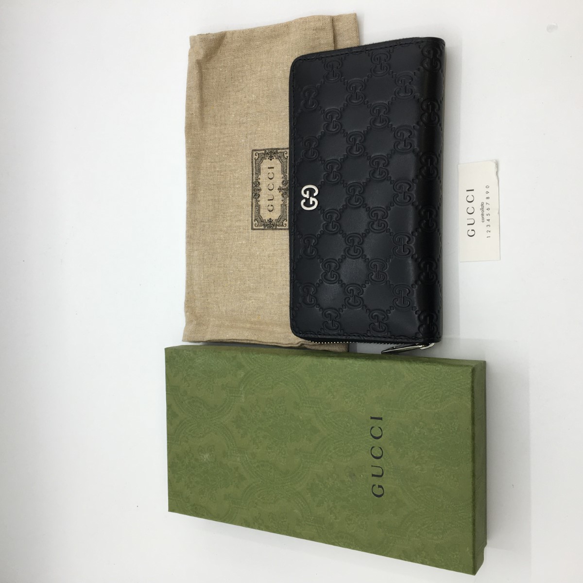 楽天市場】【未使用品】【財布】GUCCI グッチ グッチシマ GG チャーム