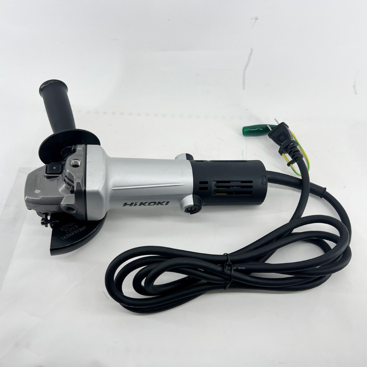 〇〇【中古】HiKOKI ハイコーキ 100粍明かり ディスクグラインダ  G10SHA 点火装置薄墨色 A価値づける