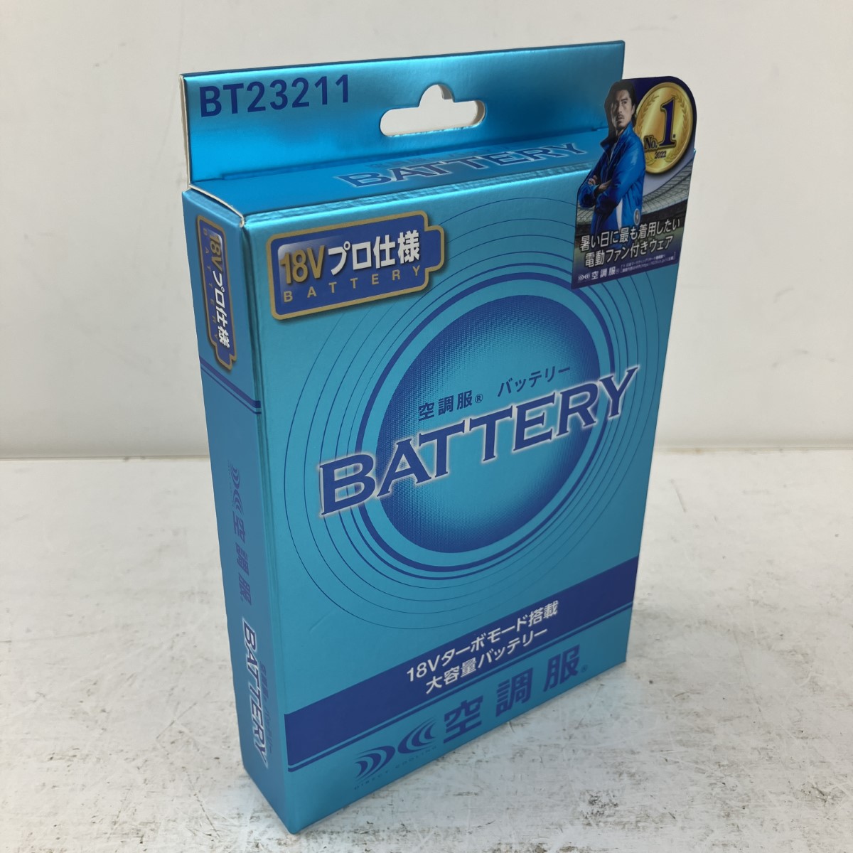 ЗЗ【中古】アイトス セフト科学研究所 18v 3250mAh 蓄電池 取説 外箱付 PSE目じるし有 BT23211 S序列付ける